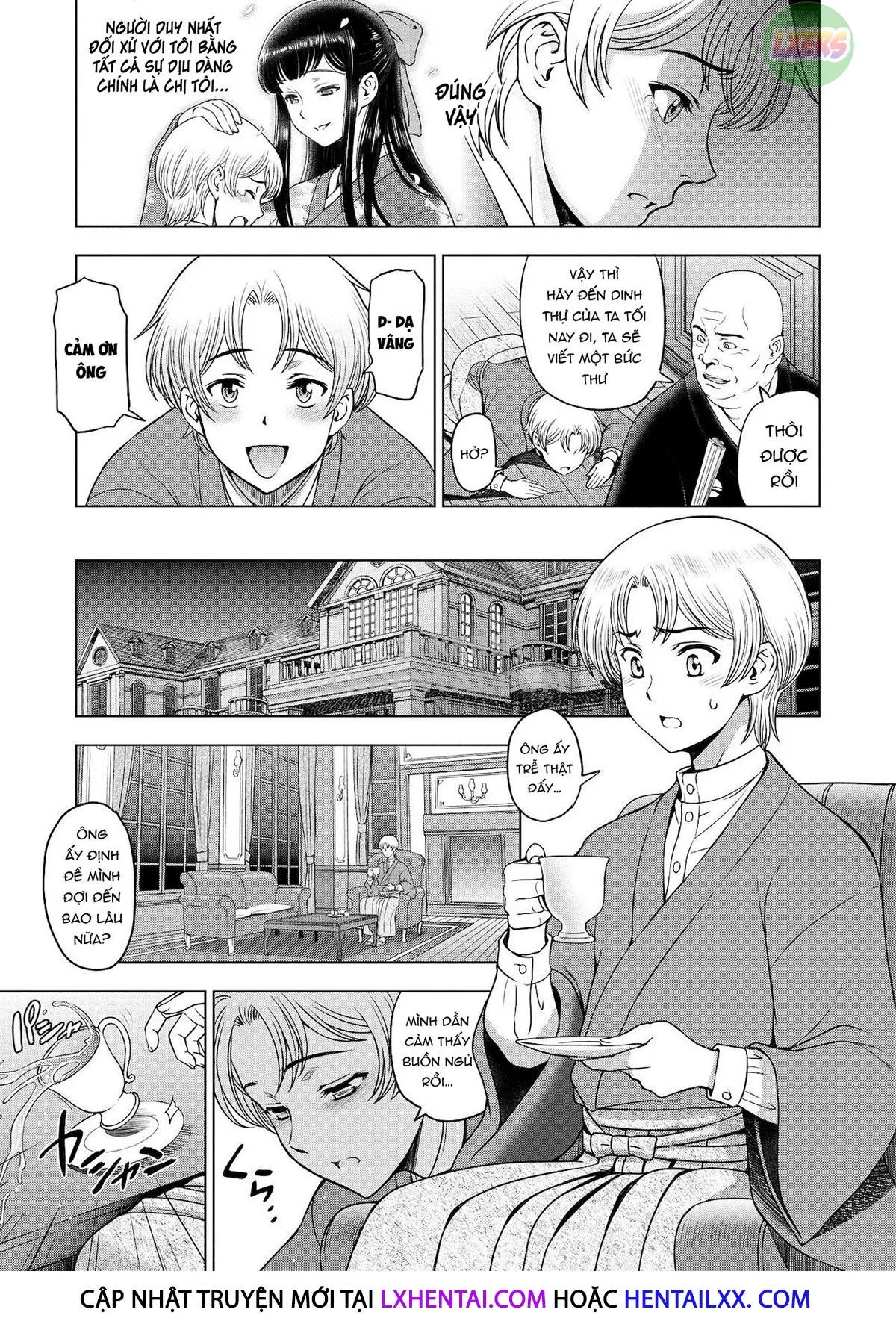 HentaiVN.net - Ảnh 7 - Chị gái siêu dâm đãng [Dosukebe Onei-chan; Perverted Onei-chan] - Chap 8