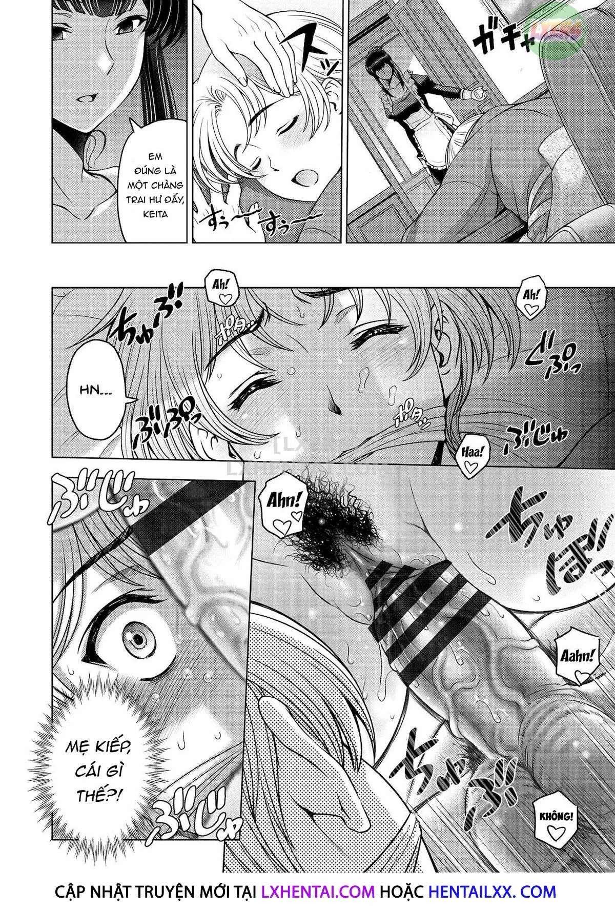 HentaiVN.net - Ảnh 8 - Chị gái siêu dâm đãng [Dosukebe Onei-chan; Perverted Onei-chan] - Chap 8