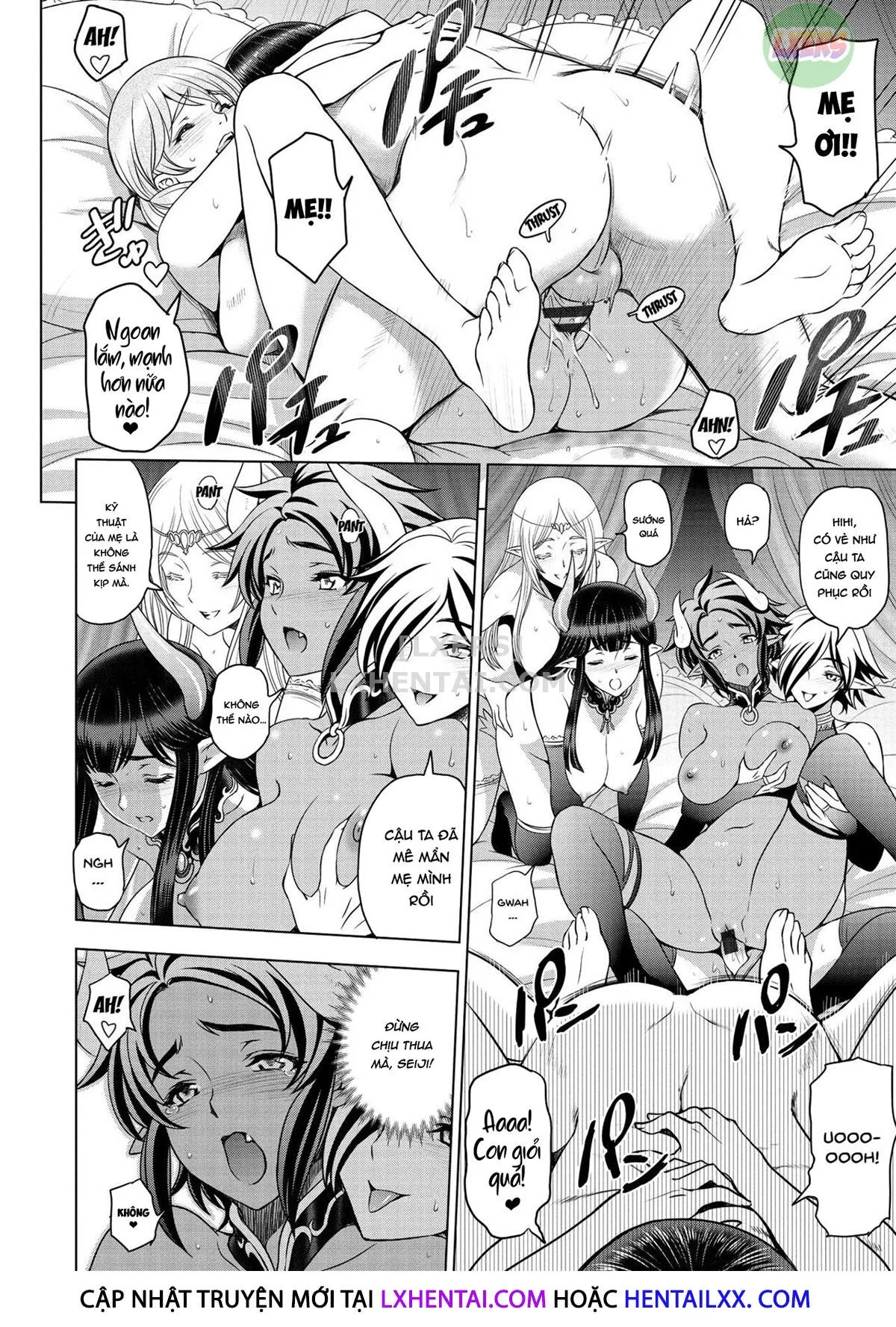 HentaiVN.net - Ảnh 18 - Chị gái siêu dâm đãng [Dosukebe Onei-chan; Perverted Onei-chan] - Chap 10