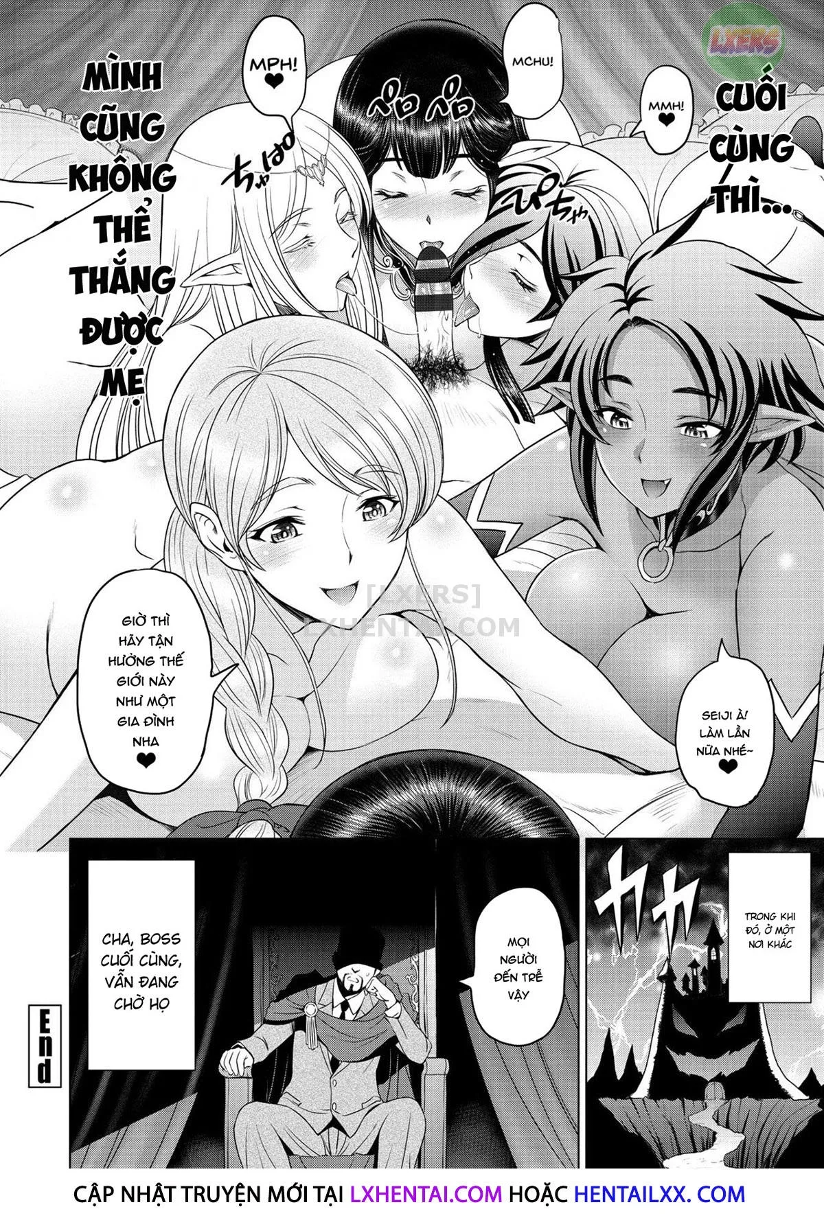 HentaiVN.net - Ảnh 24 - Chị gái siêu dâm đãng [Dosukebe Onei-chan; Perverted Onei-chan] - Chap 10