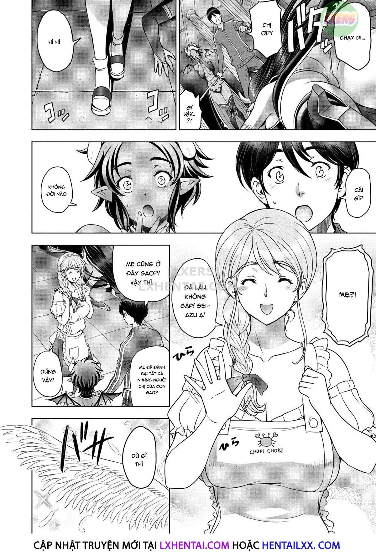 HentaiVN.net - Ảnh 6 - Chị gái siêu dâm đãng [Dosukebe Onei-chan; Perverted Onei-chan] - Chap 10