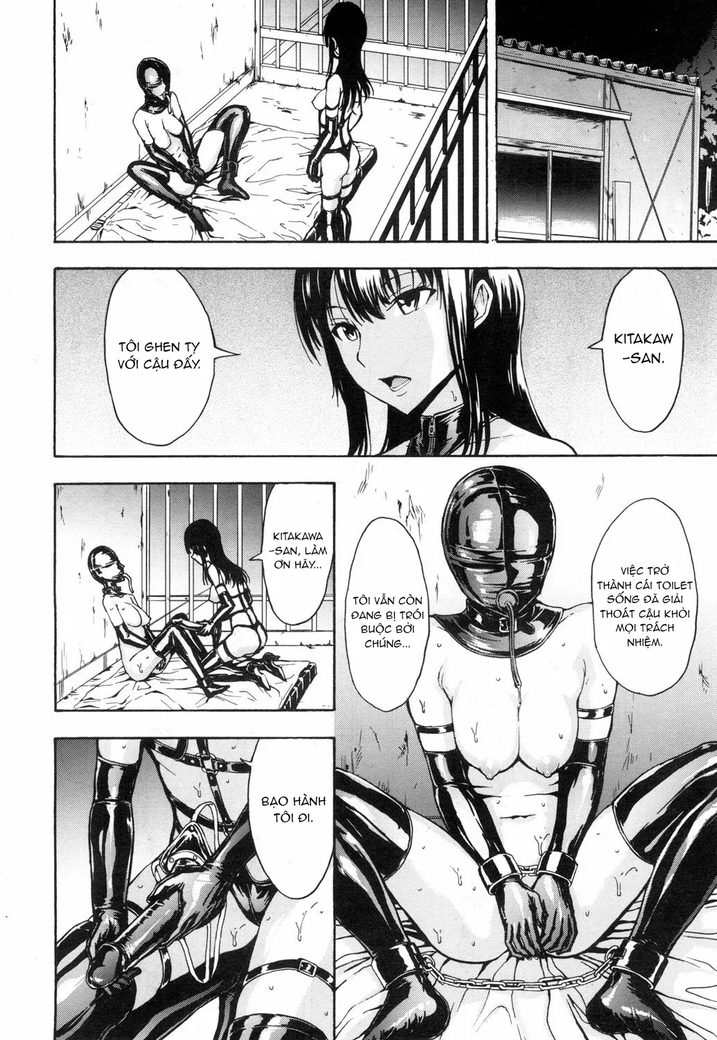 HentaiVN.net - Ảnh 14 - Chủ tịch hội học sinh trường tôi là toilet thịt! [Nikubenki Secchihou ...Seitokaichou Kanzaki Hitomi no Baai...; 肉便器設置法〈生徒会長 神崎瞳の場合] - Oneshot