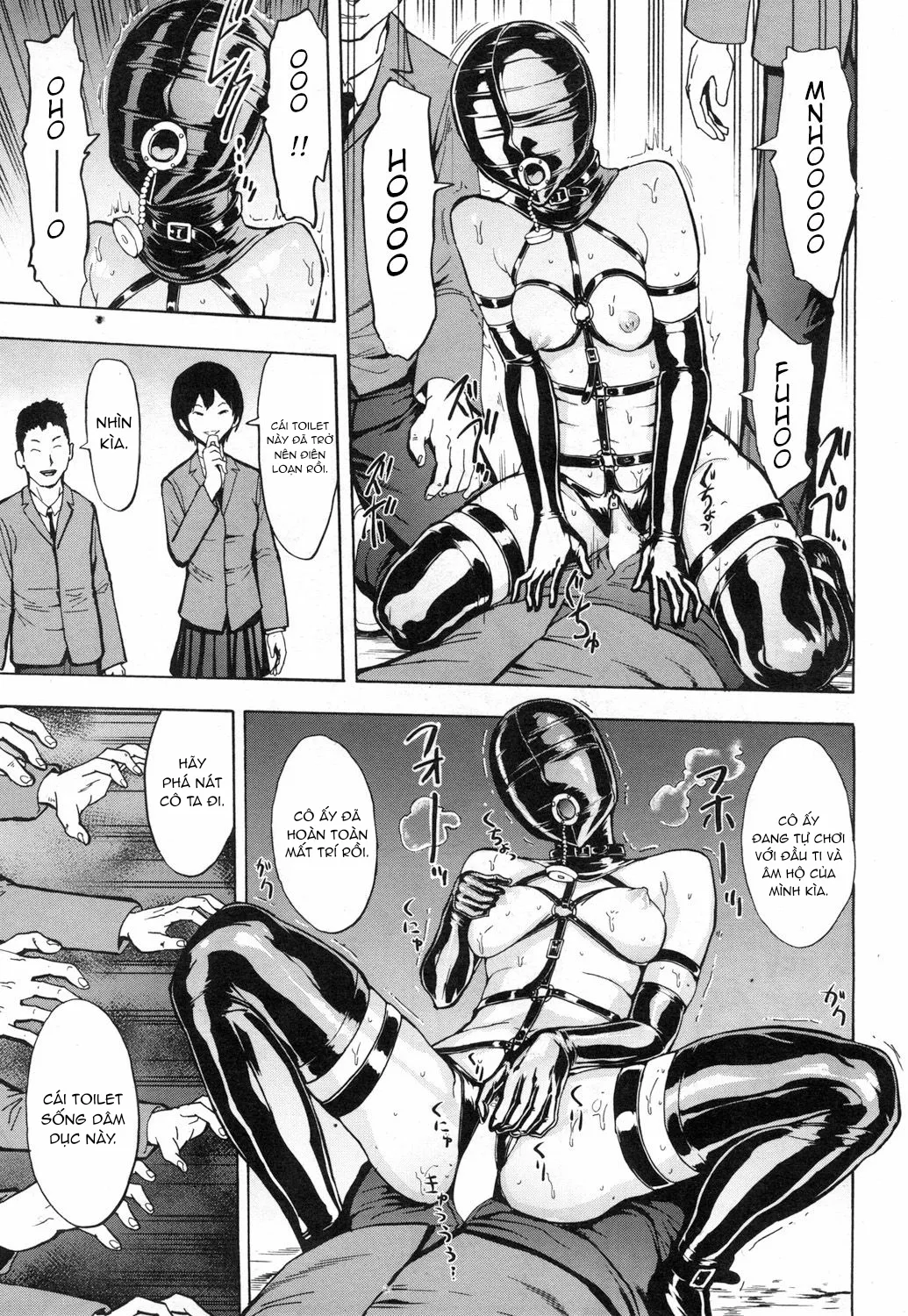 HentaiVN.net - Ảnh 27 - Chủ tịch hội học sinh trường tôi là toilet thịt! [Nikubenki Secchihou ...Seitokaichou Kanzaki Hitomi no Baai...; 肉便器設置法〈生徒会長 神崎瞳の場合] - Oneshot
