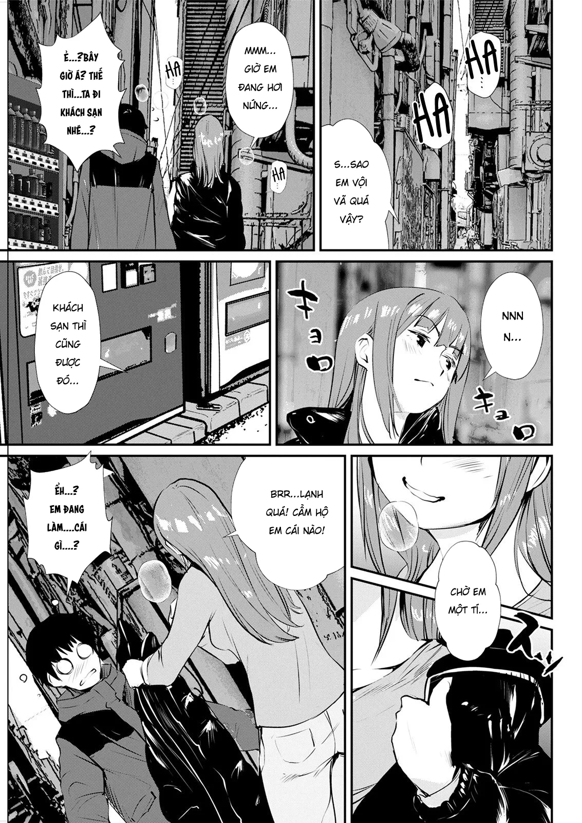 HentaiVN.net - Ảnh 7 - Cô nàng không áo lót [No Bra Kanojo] - Oneshot