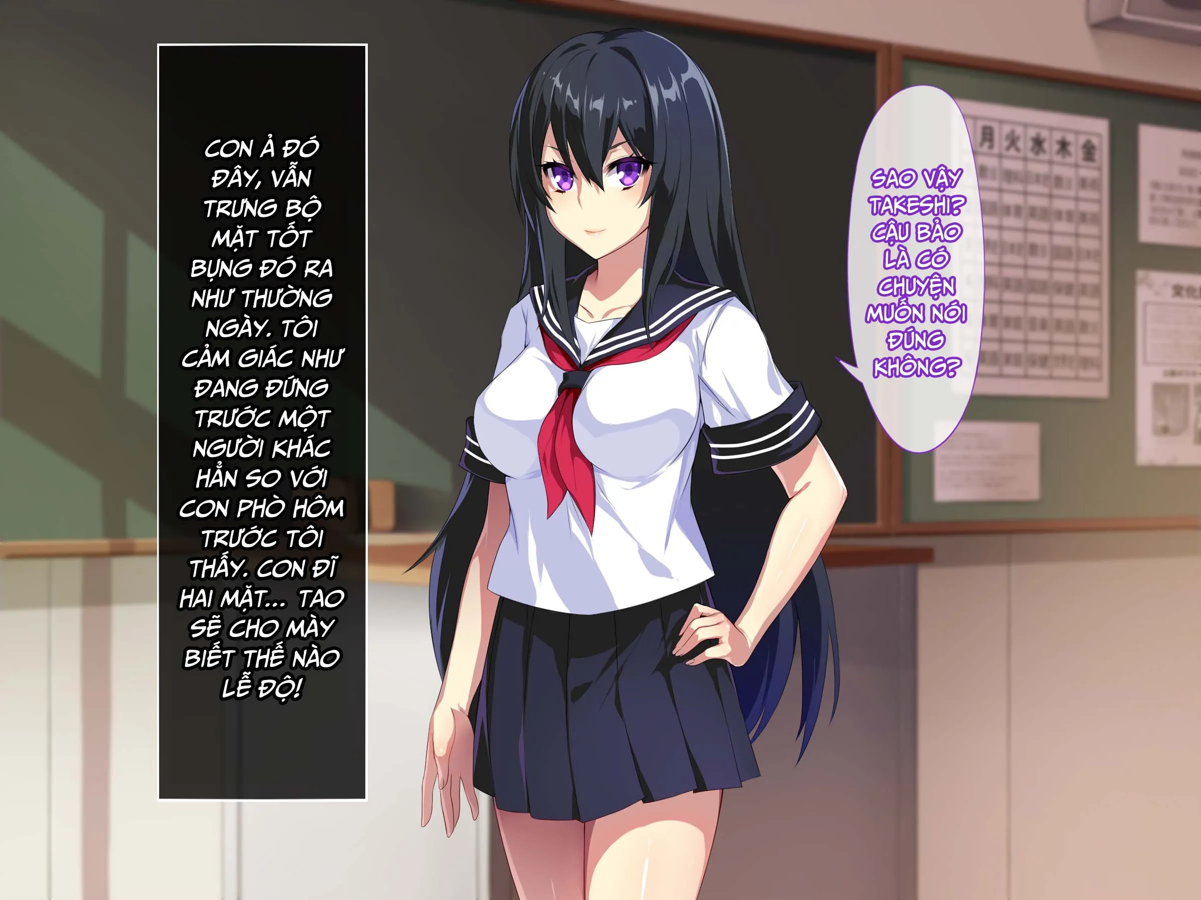HentaiVN.net - Ảnh 15 - Trừng phạt con đĩ hội trưởng hai mặt [Uragiri No Seisai; A Traitor's Sexual Punishment] - Chap 1 móc lốp