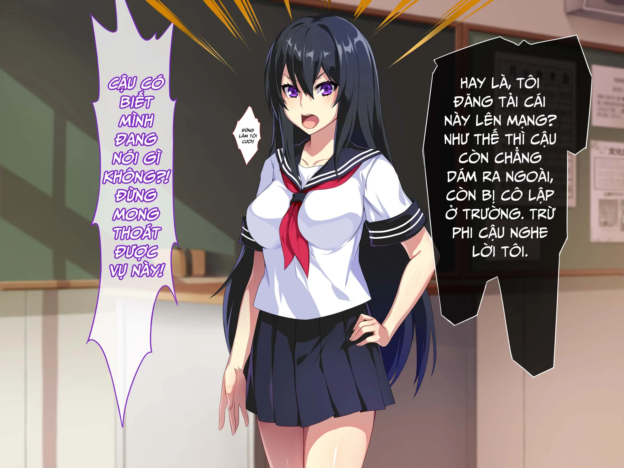 HentaiVN.net - Ảnh 18 - Trừng phạt con đĩ hội trưởng hai mặt [Uragiri No Seisai; A Traitor's Sexual Punishment] - Chap 1 móc lốp