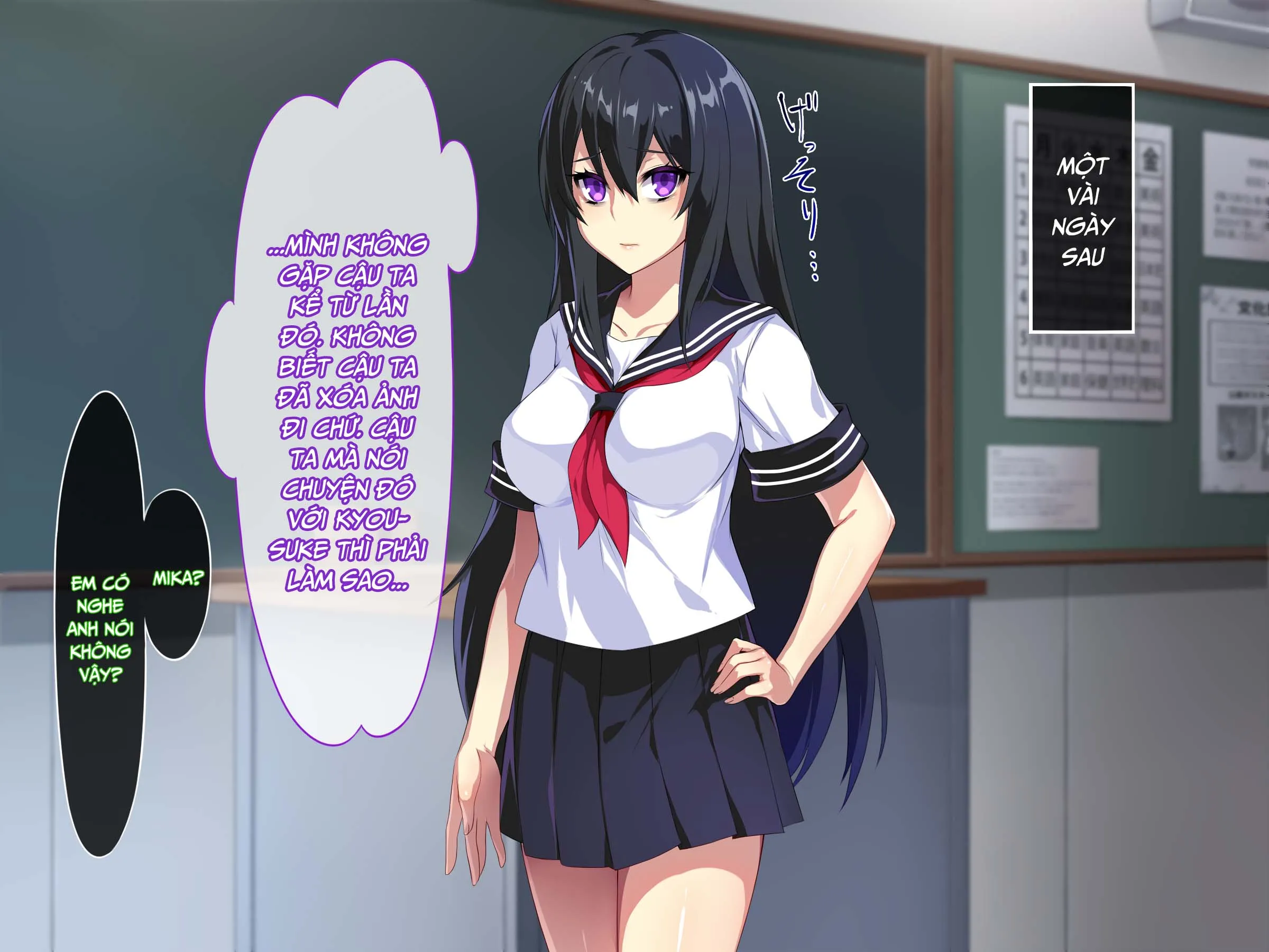 HentaiVN.net - Ảnh 22 - Trừng phạt con đĩ hội trưởng hai mặt [Uragiri No Seisai; A Traitor's Sexual Punishment] - Chap 2 địt trong lớp