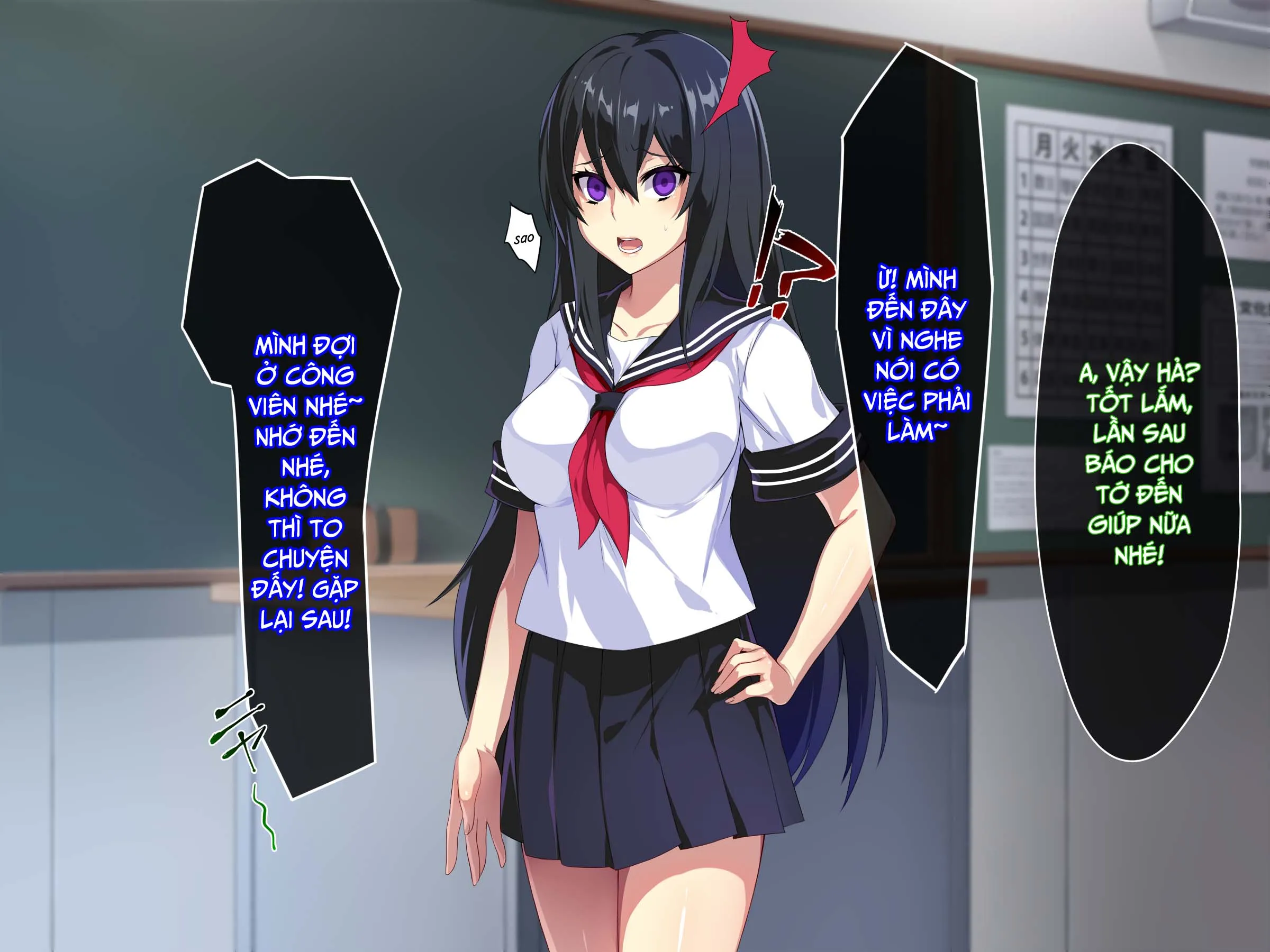 HentaiVN.net - Ảnh 25 - Trừng phạt con đĩ hội trưởng hai mặt [Uragiri No Seisai; A Traitor's Sexual Punishment] - Chap 2 địt trong lớp