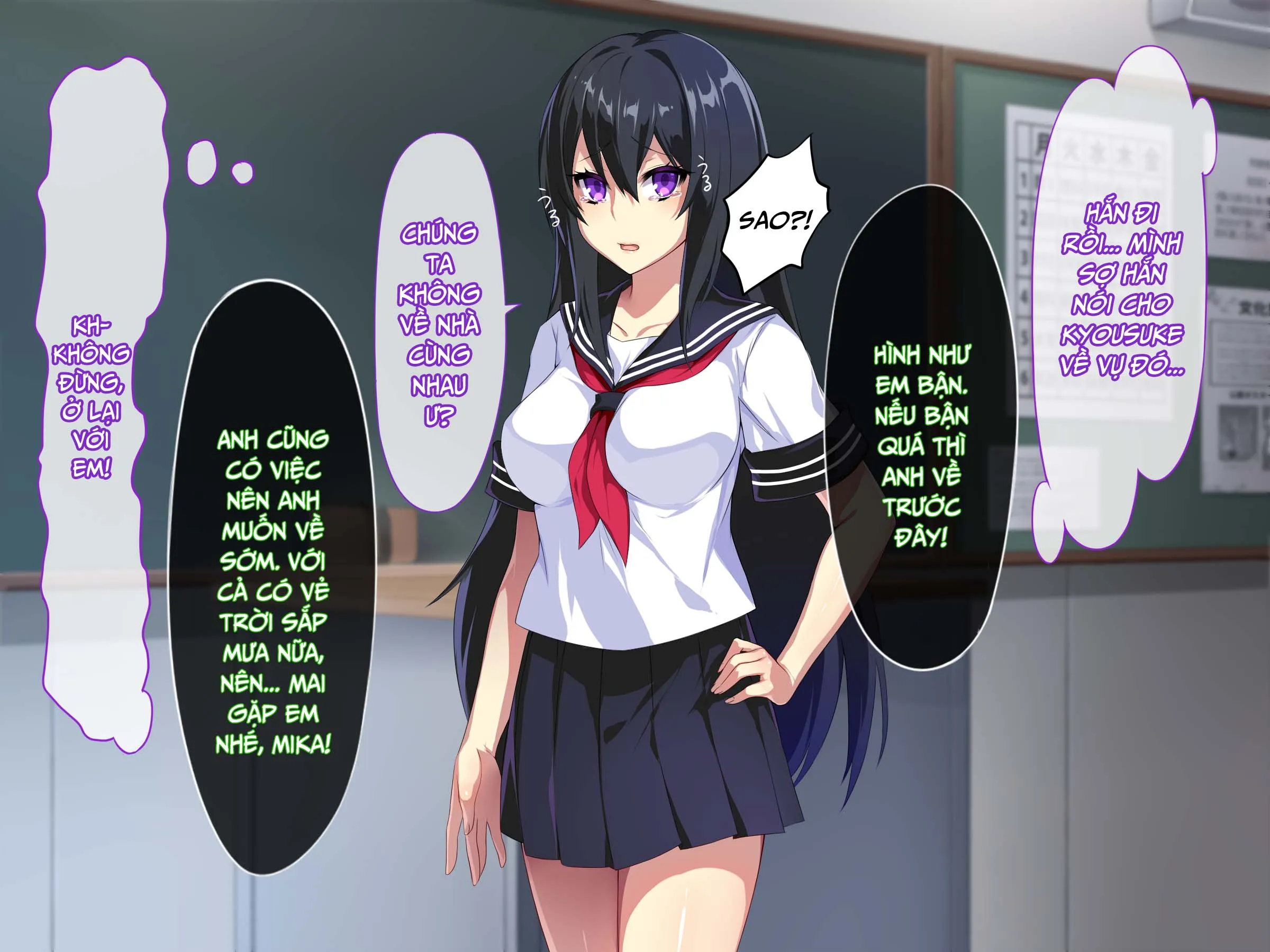 HentaiVN.net - Ảnh 26 - Trừng phạt con đĩ hội trưởng hai mặt [Uragiri No Seisai; A Traitor's Sexual Punishment] - Chap 2 địt trong lớp