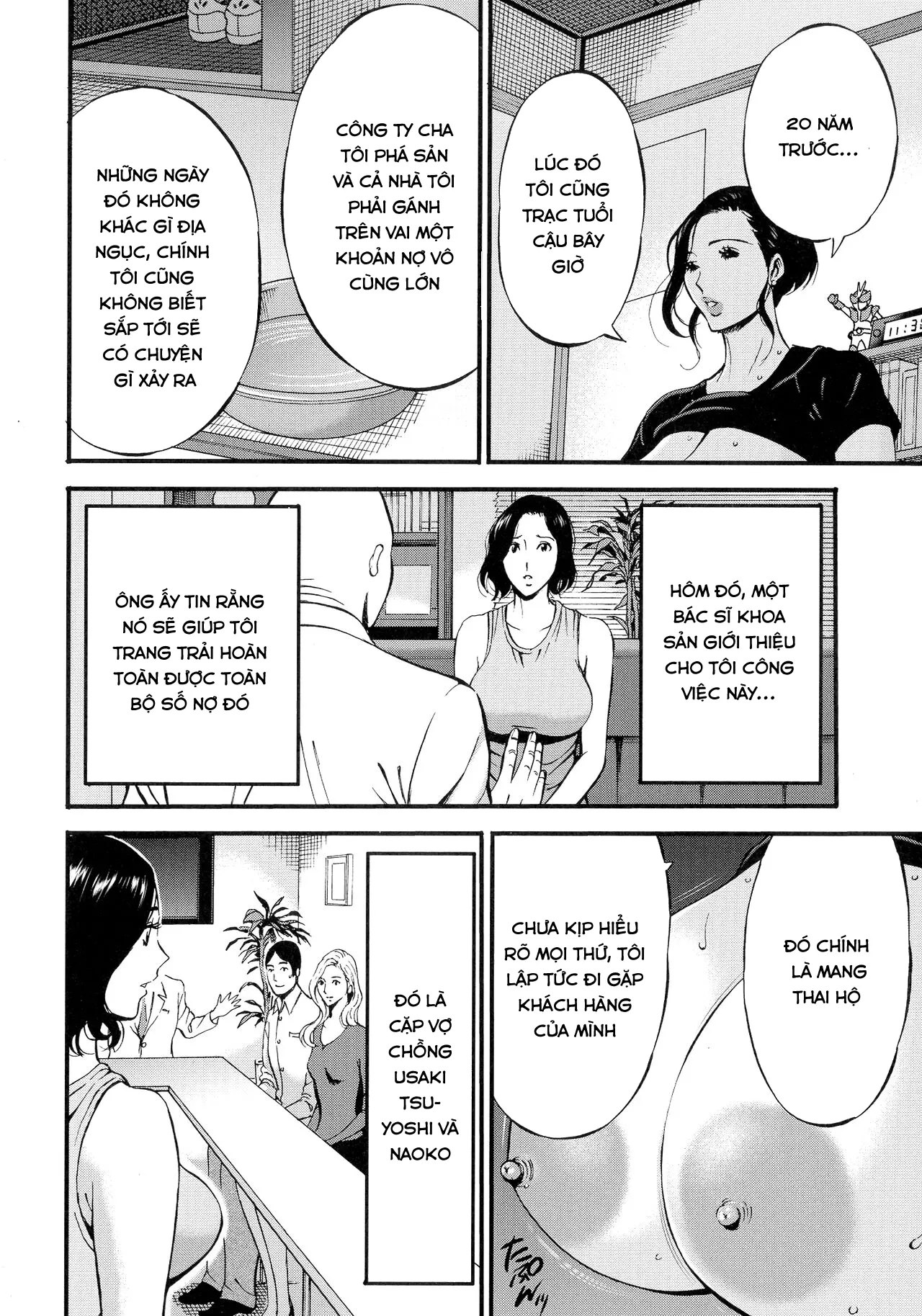 HentaiVN.net - Ảnh 4 - Fukinshin Soukan no Onna - Chap 3