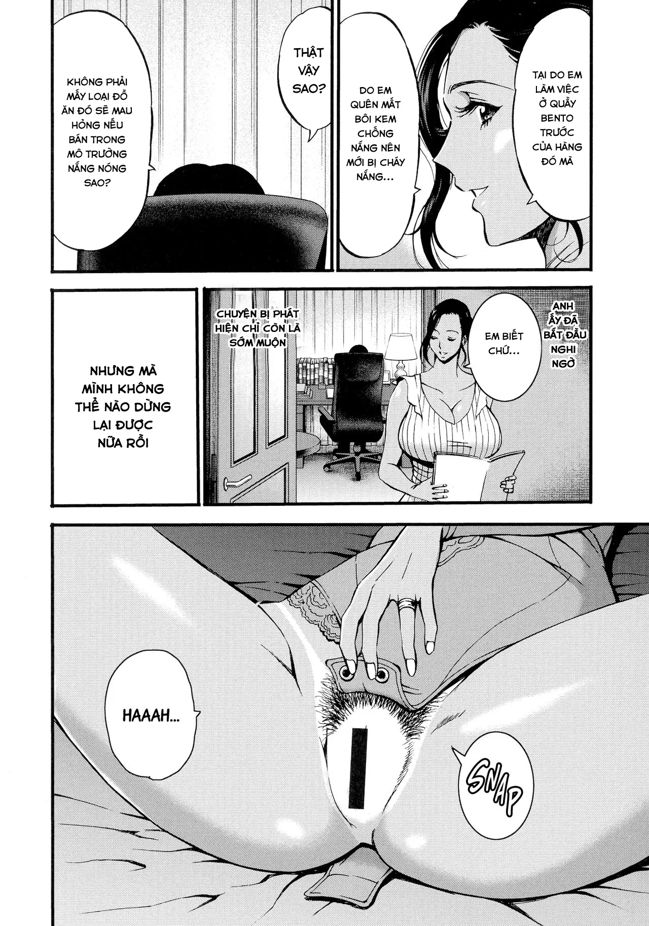 HentaiVN.net - Ảnh 4 - Fukinshin Soukan no Onna - Chap 5