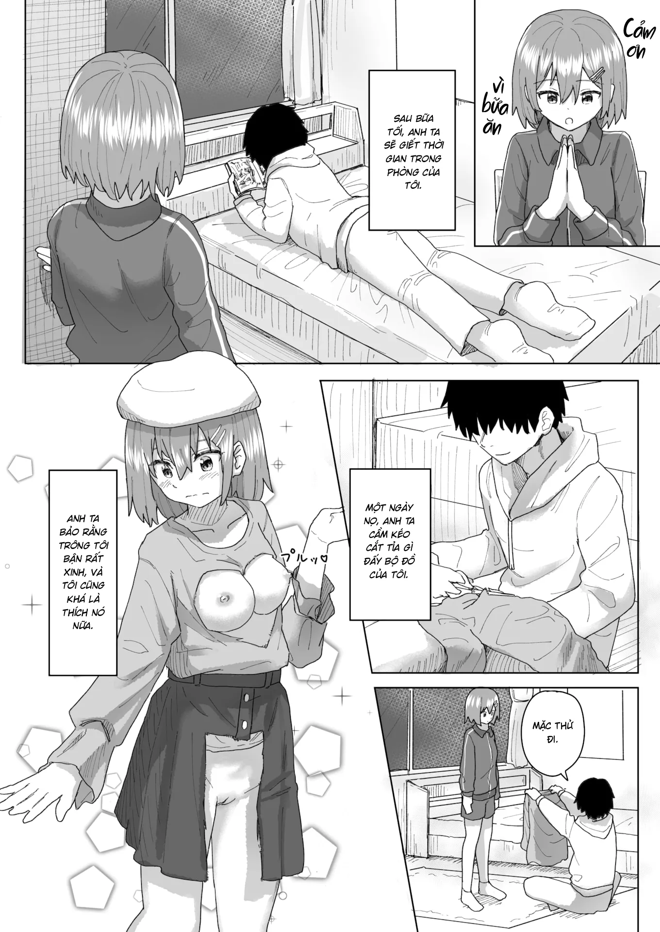 HentaiVN.net - Ảnh 7 - Nhật ký hoán đổi thường thức - Chap 3: Chủ nhà mến khách