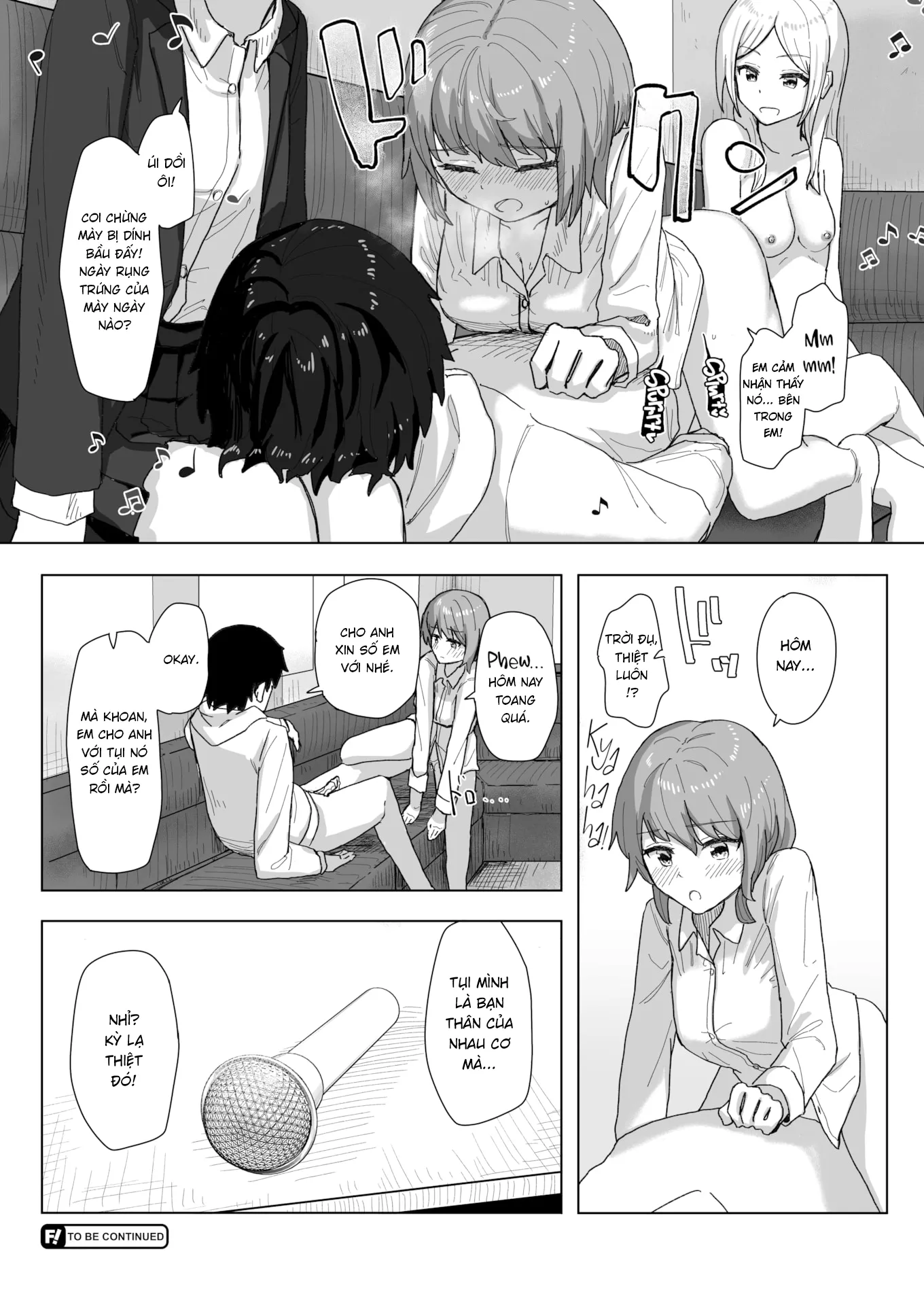 HentaiVN.net - Ảnh 11 - Nhật ký hoán đổi thường thức - Chap 4: Hội bạn cẩu huyết karaoke