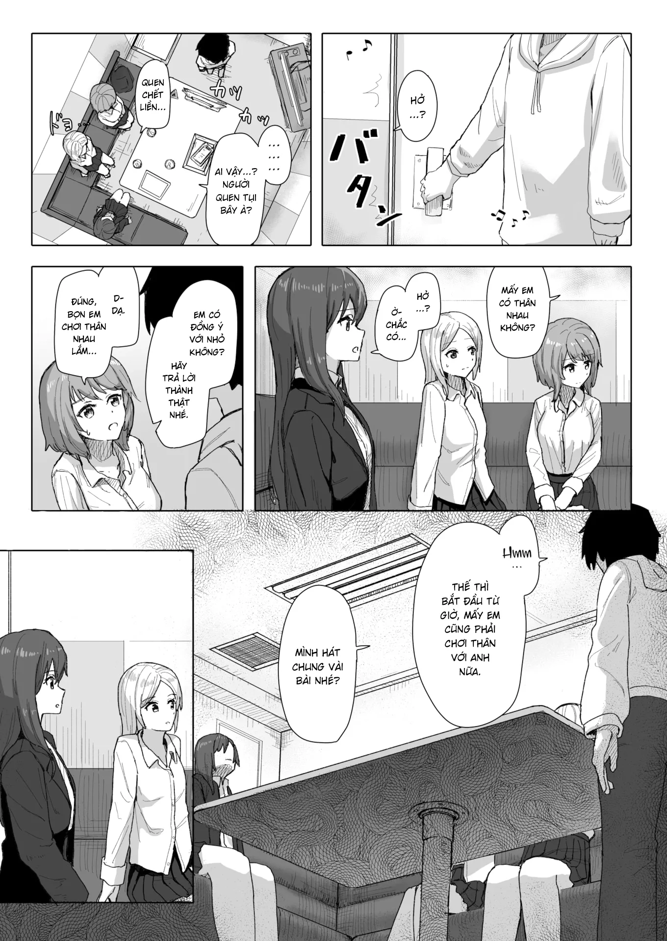 HentaiVN.net - Ảnh 3 - Nhật ký hoán đổi thường thức - Chap 4: Hội bạn cẩu huyết karaoke