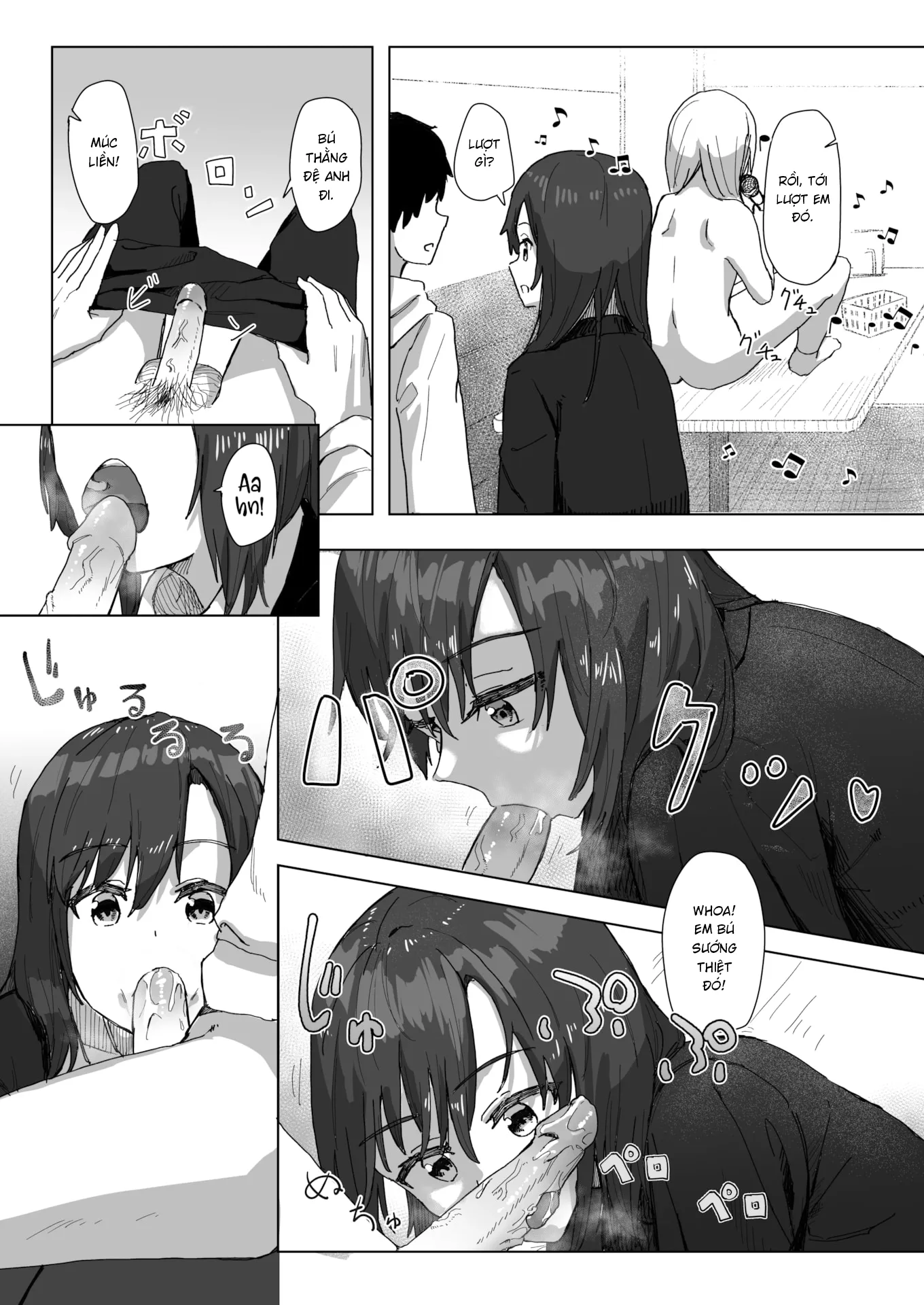 HentaiVN.net - Ảnh 6 - Nhật ký hoán đổi thường thức - Chap 4: Hội bạn cẩu huyết karaoke
