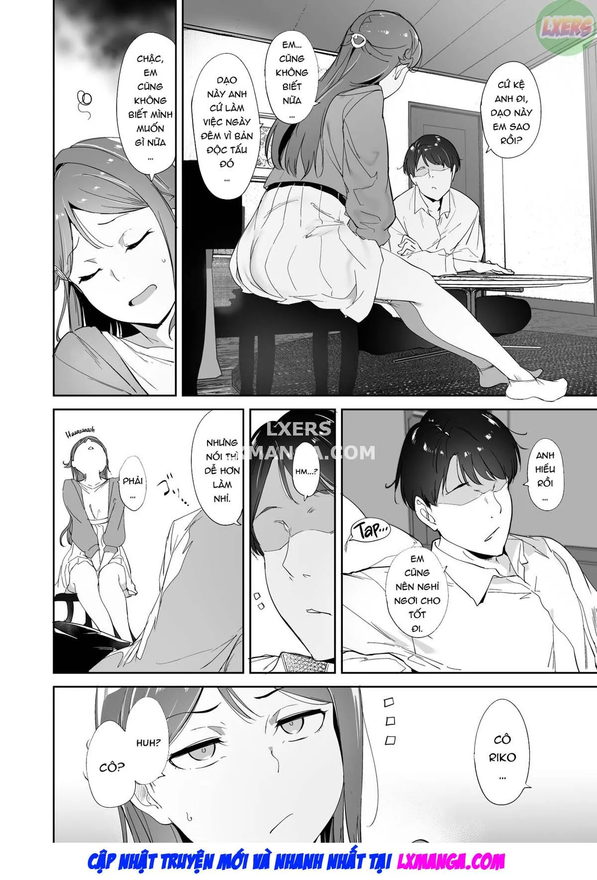 HentaiVN.net - Ảnh 6 - Sakurauchi No Kyuujitsu [Sakurauchi's Day Off] - Oneshot
