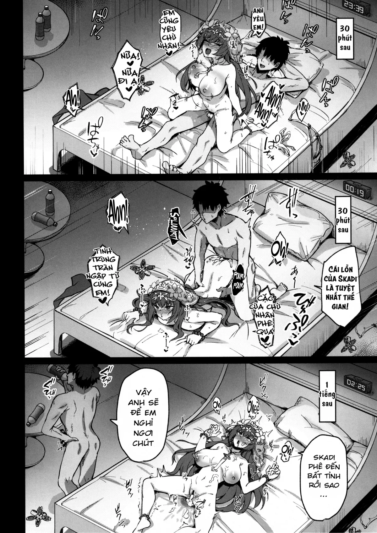 HentaiVN.net - Ảnh 22 - Chaldea Midsummer Vacation. Marrying and Mana Transferring with Bride Skadi [真夏のカルデアサマーバケーション 花嫁スカディに魔力供給して結婚する本] - Oneshot