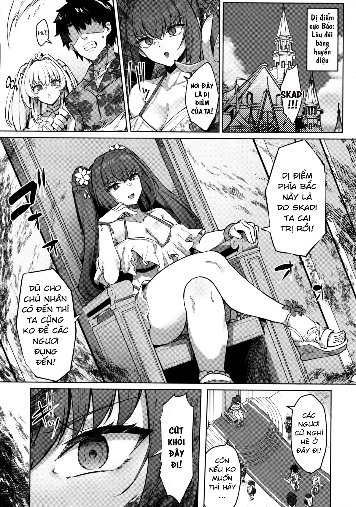 HentaiVN.net - Ảnh 5 - Chaldea Midsummer Vacation. Marrying and Mana Transferring with Bride Skadi [真夏のカルデアサマーバケーション 花嫁スカディに魔力供給して結婚する本] - Oneshot