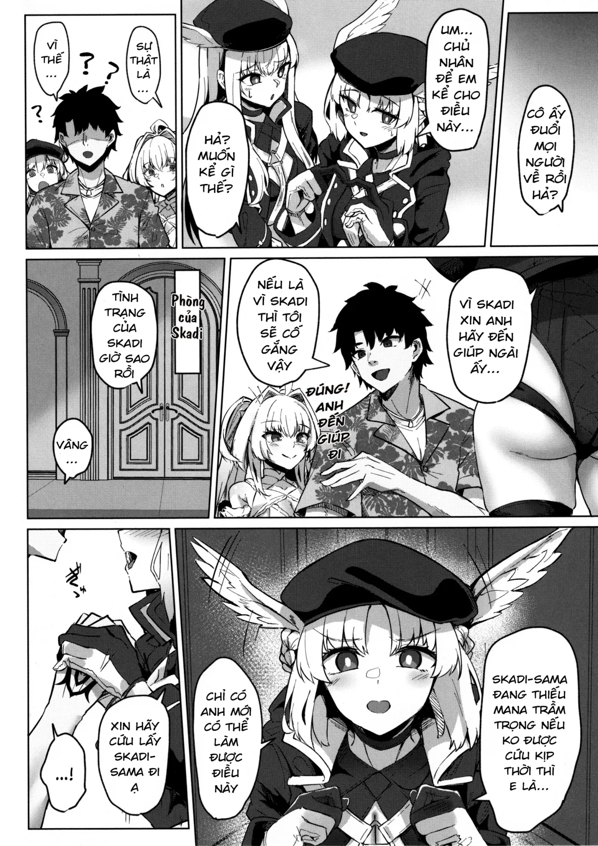 HentaiVN.net - Ảnh 6 - Chaldea Midsummer Vacation. Marrying and Mana Transferring with Bride Skadi [真夏のカルデアサマーバケーション 花嫁スカディに魔力供給して結婚する本] - Oneshot