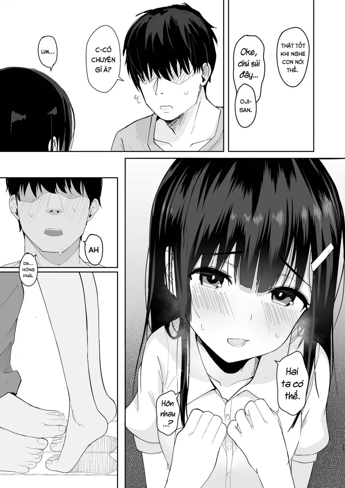 HentaiVN.net - Ảnh 11 - Về quê thăm cháu. [I Came Back in Summer For My Niece : Natsu ni Kaeru no wa Mei (Kimi) no Tame] - Oneshot