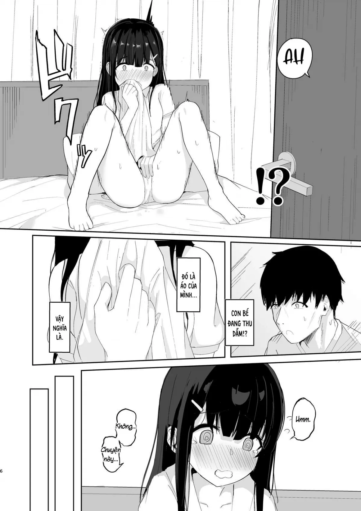 HentaiVN.net - Ảnh 6 - Về quê thăm cháu. [I Came Back in Summer For My Niece : Natsu ni Kaeru no wa Mei (Kimi) no Tame] - Oneshot