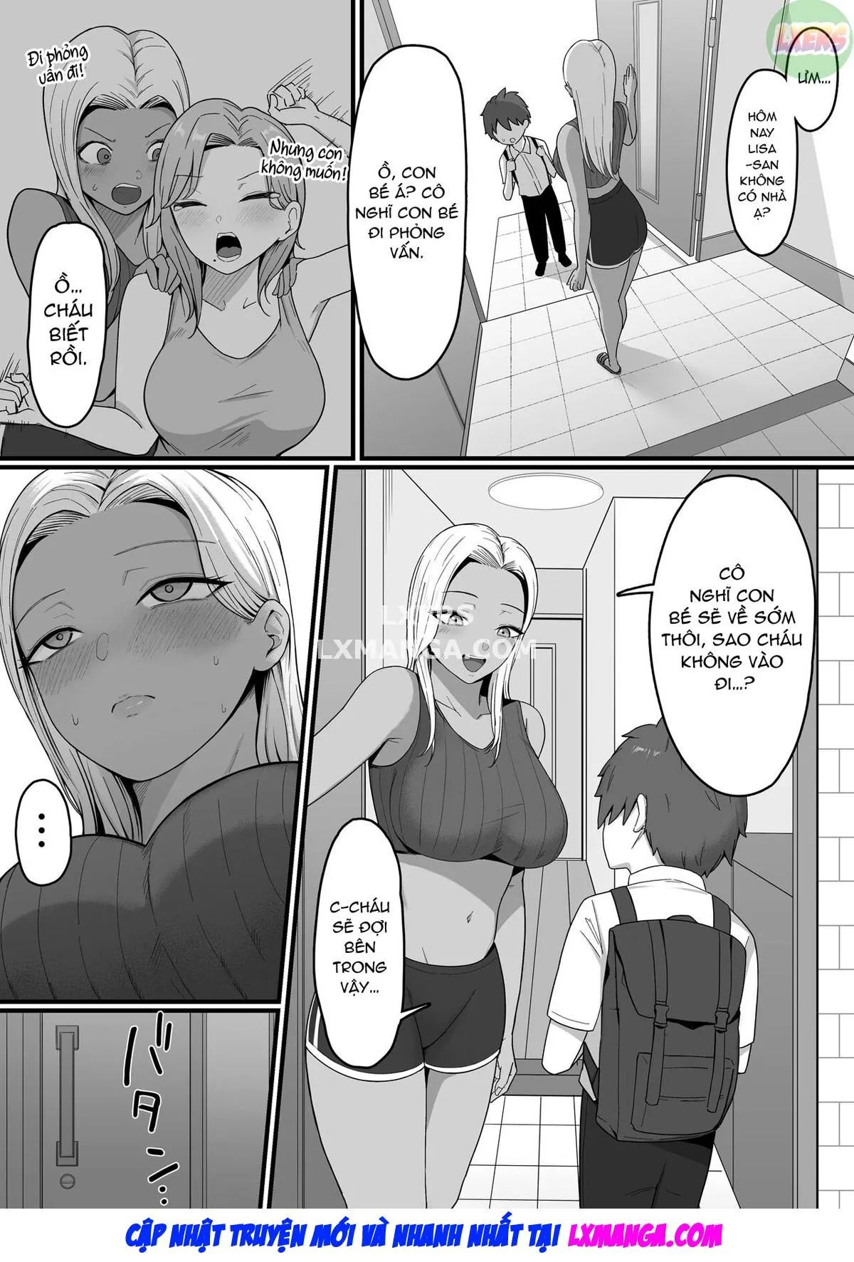 HentaiVN.net - Ảnh 19 - Devoured By The Gal Mama In My Neighborhood! [Kinjo no Gal Mama ni Kuwareru!] - Oneshot