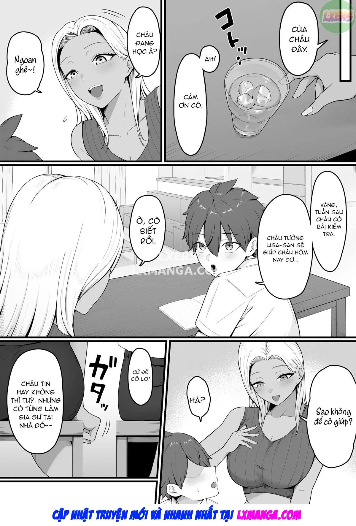 HentaiVN.net - Ảnh 20 - Devoured By The Gal Mama In My Neighborhood! [Kinjo no Gal Mama ni Kuwareru!] - Oneshot