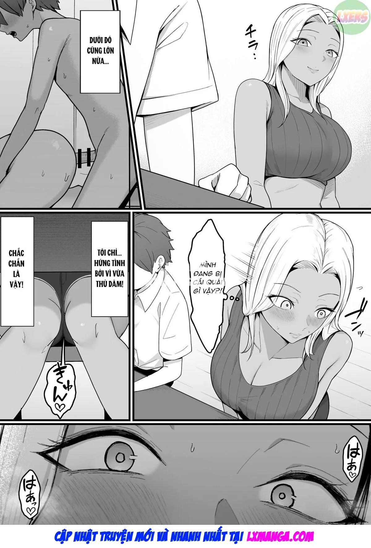 HentaiVN.net - Ảnh 22 - Devoured By The Gal Mama In My Neighborhood! [Kinjo no Gal Mama ni Kuwareru!] - Oneshot