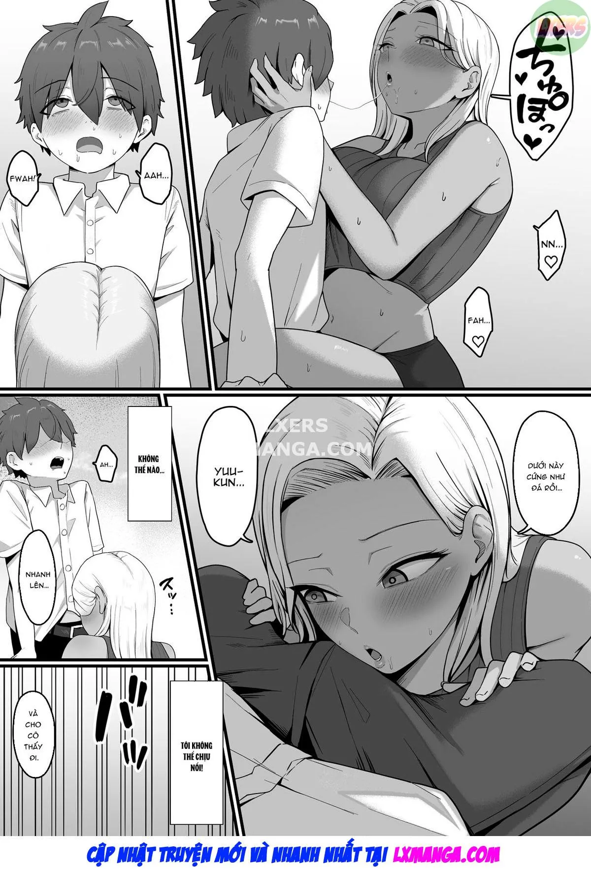 HentaiVN.net - Ảnh 28 - Devoured By The Gal Mama In My Neighborhood! [Kinjo no Gal Mama ni Kuwareru!] - Oneshot
