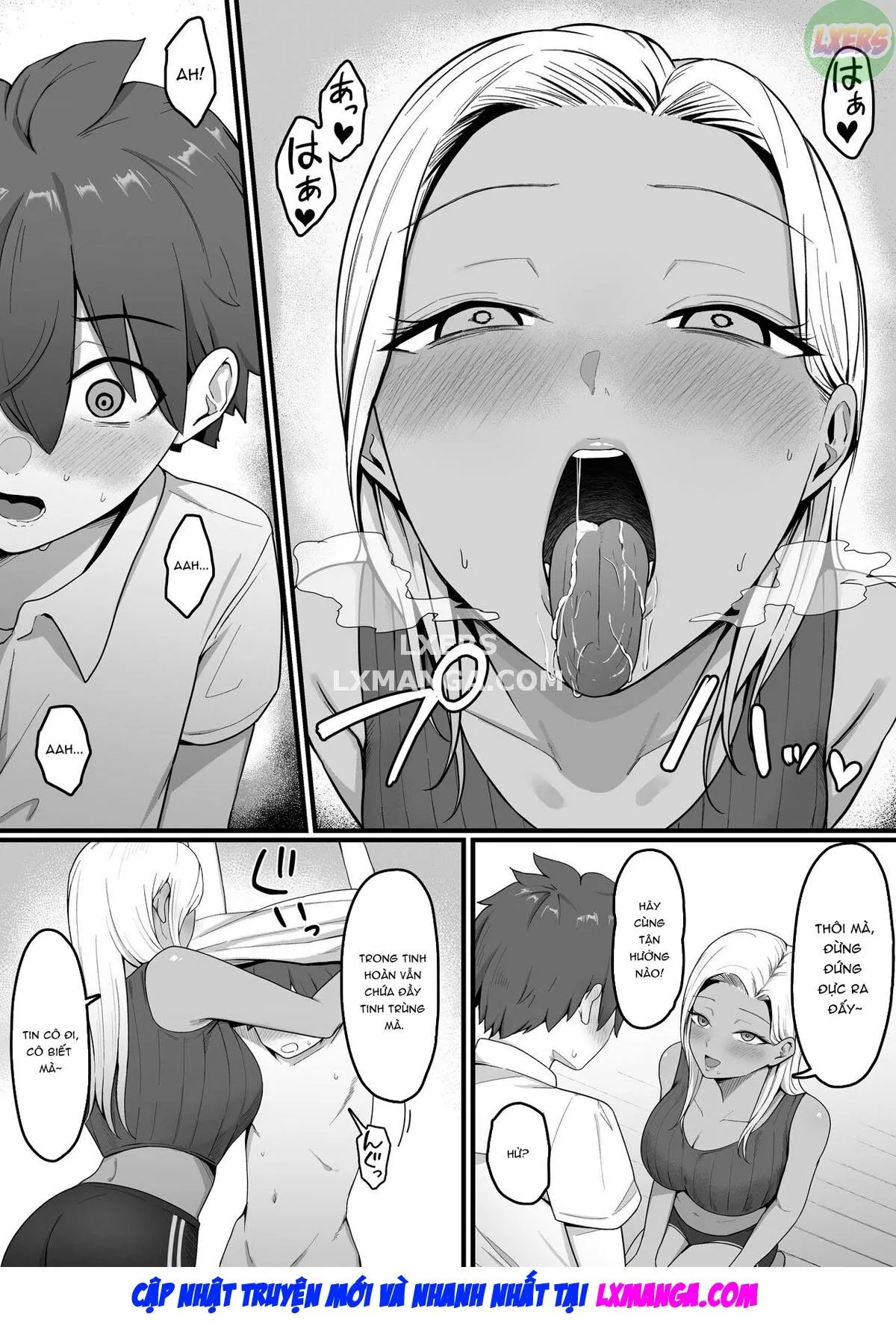 HentaiVN.net - Ảnh 35 - Devoured By The Gal Mama In My Neighborhood! [Kinjo no Gal Mama ni Kuwareru!] - Oneshot