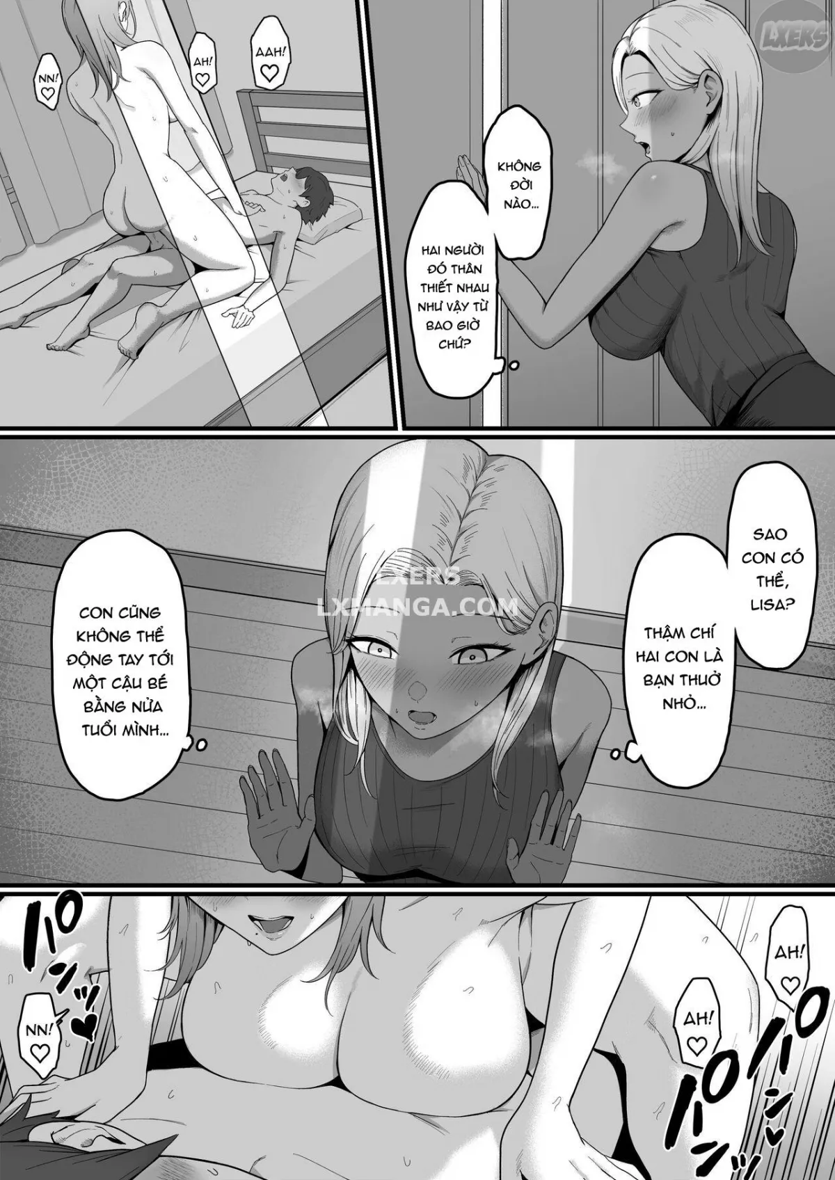 HentaiVN.net - Ảnh 8 - Devoured By The Gal Mama In My Neighborhood! [Kinjo no Gal Mama ni Kuwareru!] - Oneshot