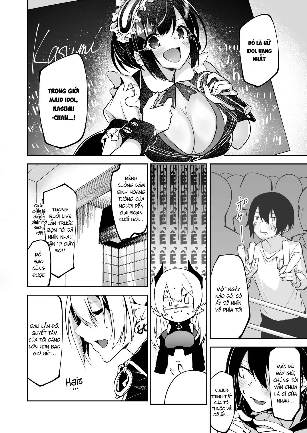 HentaiVN.net - Ảnh 9 - Lọt vào tầm ngắm của Succubus Maria [Succubus to Maria-sama ni Nera Wareteiru] - Oneshot