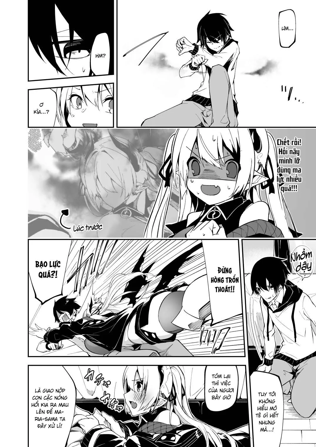 HentaiVN.net - Ảnh 11 - Lọt vào tầm ngắm của Succubus Maria [Succubus to Maria-sama ni Nera Wareteiru] - Oneshot