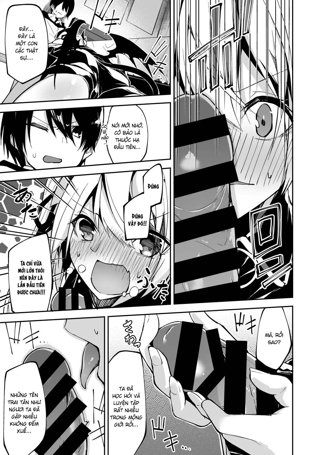 HentaiVN.net - Ảnh 12 - Lọt vào tầm ngắm của Succubus Maria [Succubus to Maria-sama ni Nera Wareteiru] - Oneshot