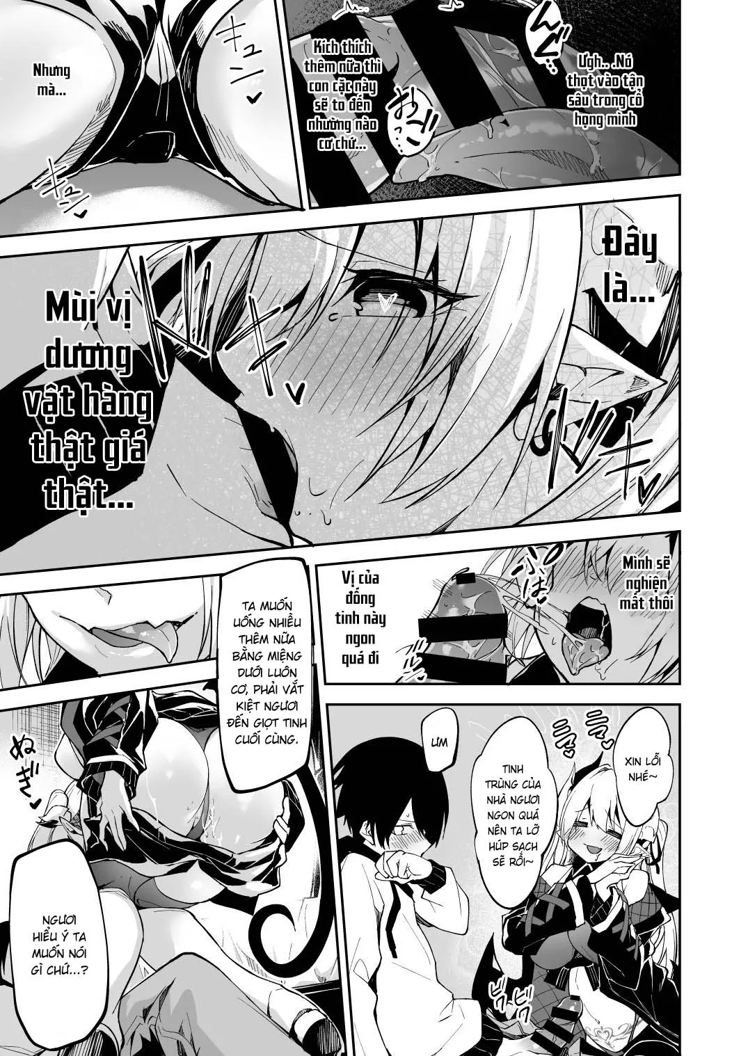 HentaiVN.net - Ảnh 14 - Lọt vào tầm ngắm của Succubus Maria [Succubus to Maria-sama ni Nera Wareteiru] - Oneshot