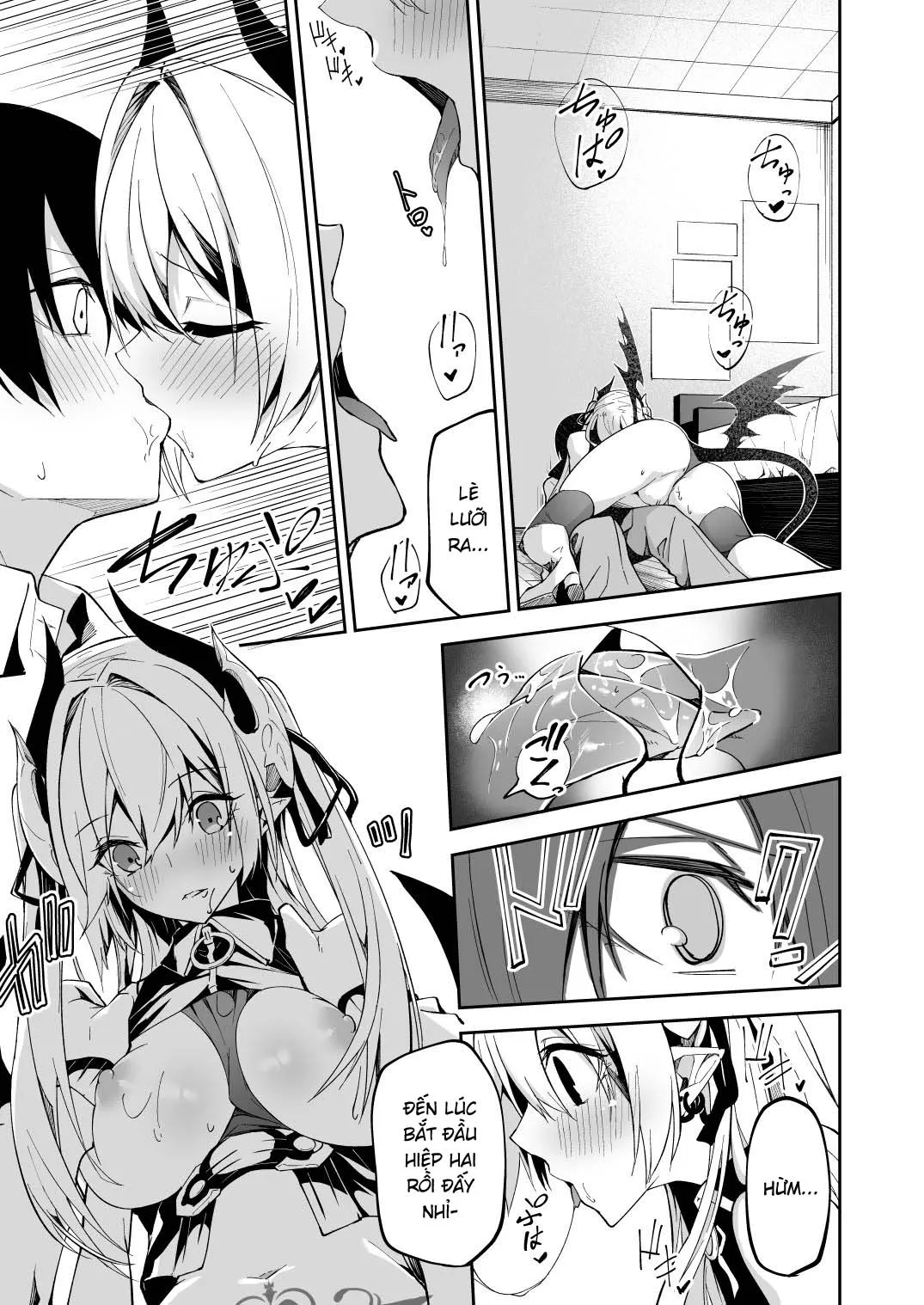 HentaiVN.net - Ảnh 20 - Lọt vào tầm ngắm của Succubus Maria [Succubus to Maria-sama ni Nera Wareteiru] - Oneshot