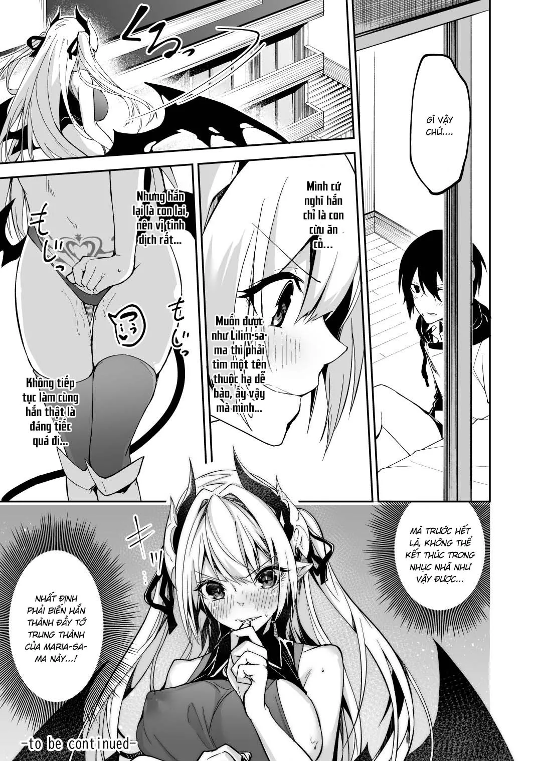 HentaiVN.net - Ảnh 28 - Lọt vào tầm ngắm của Succubus Maria [Succubus to Maria-sama ni Nera Wareteiru] - Oneshot