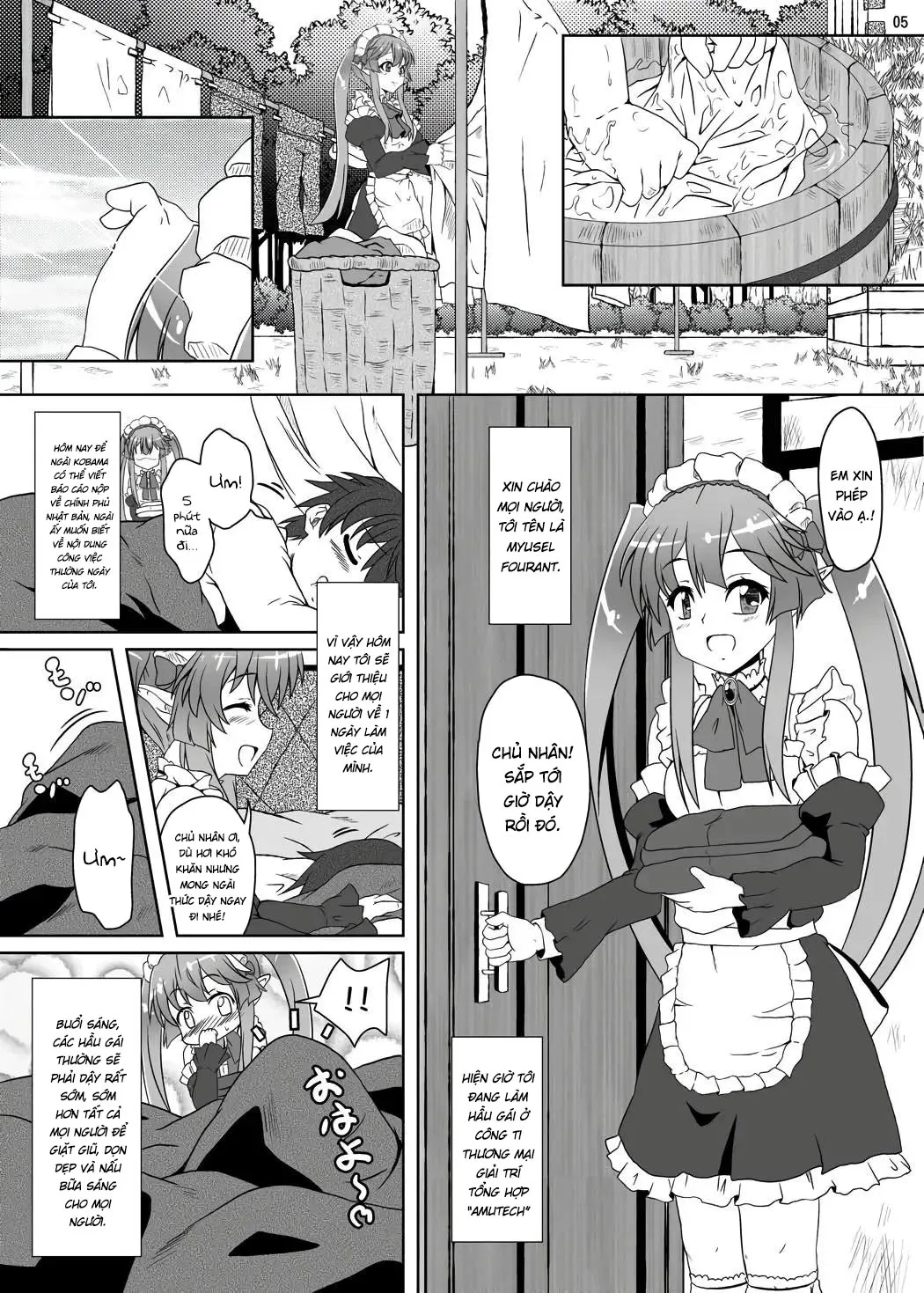 HentaiVN.net - Ảnh 2 - Danna-sama no Tame ni Maid wa Aru! - Oneshot nứng