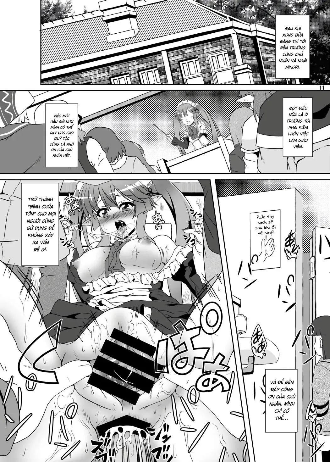 HentaiVN.net - Ảnh 8 - Danna-sama no Tame ni Maid wa Aru! - Oneshot nứng
