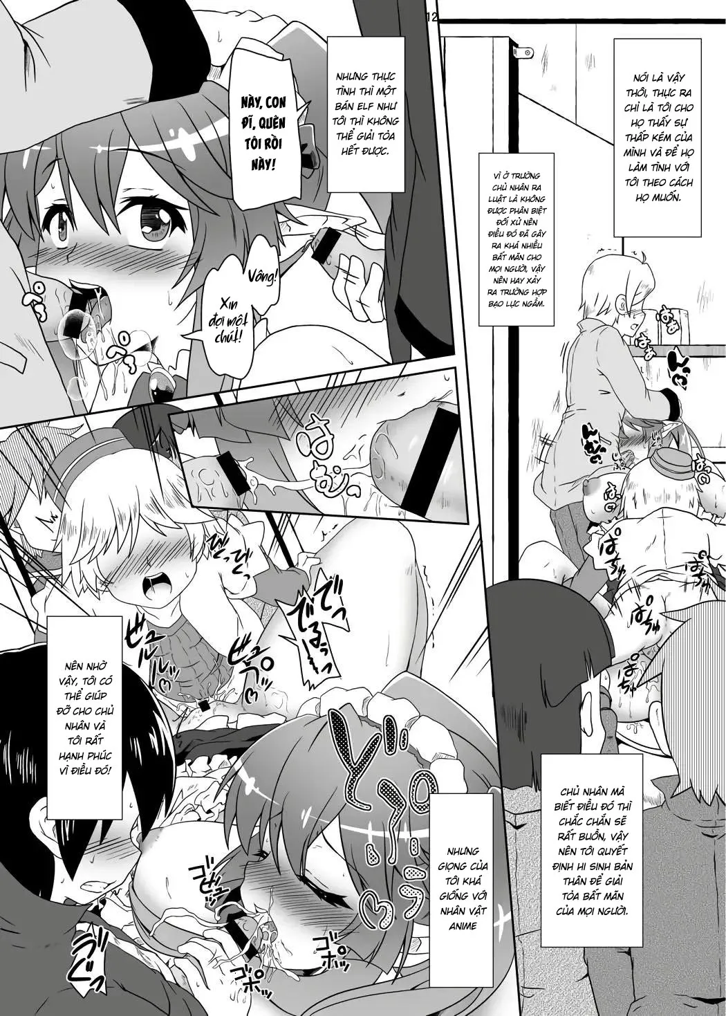 HentaiVN.net - Ảnh 9 - Danna-sama no Tame ni Maid wa Aru! - Oneshot nứng
