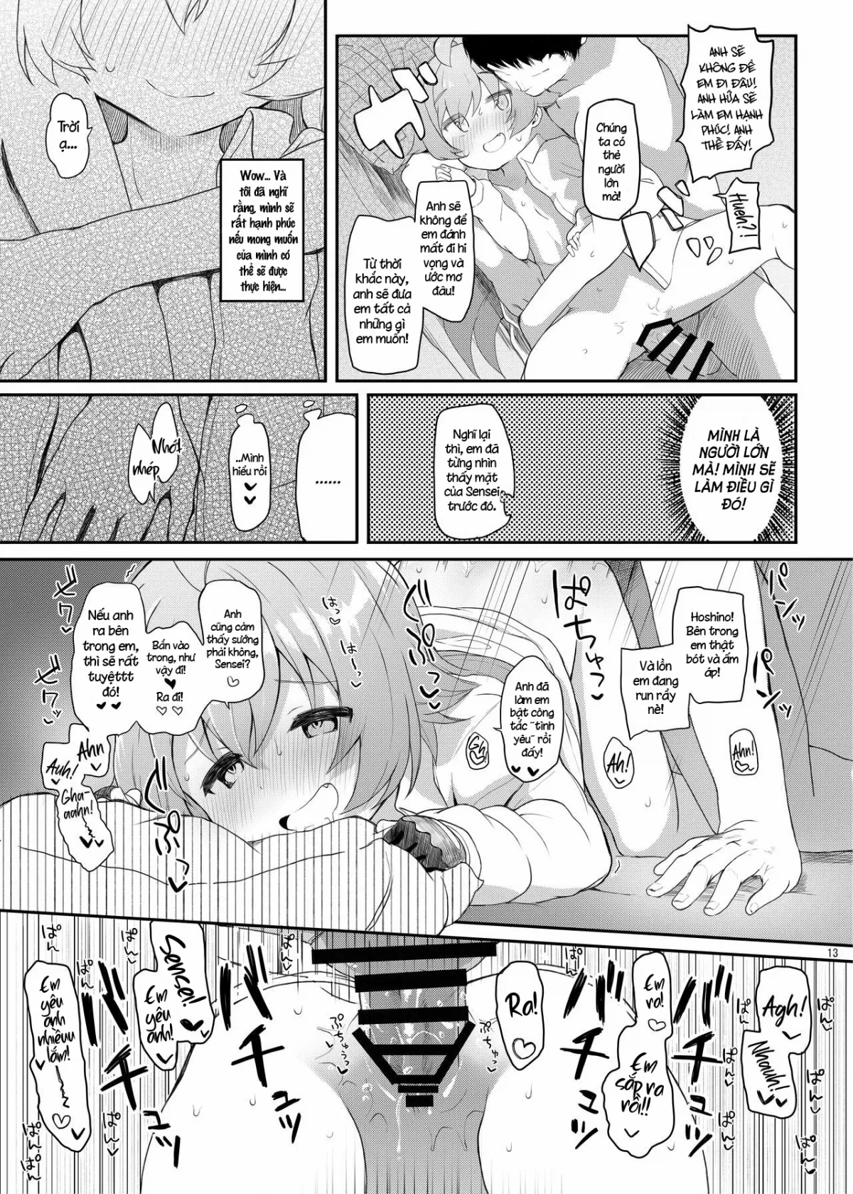 HentaiVN.net - Ảnh 13 - Một nơi mà Hoshino có thể gọi là nhà [Hoshino Kaerubasho] - Oneshot