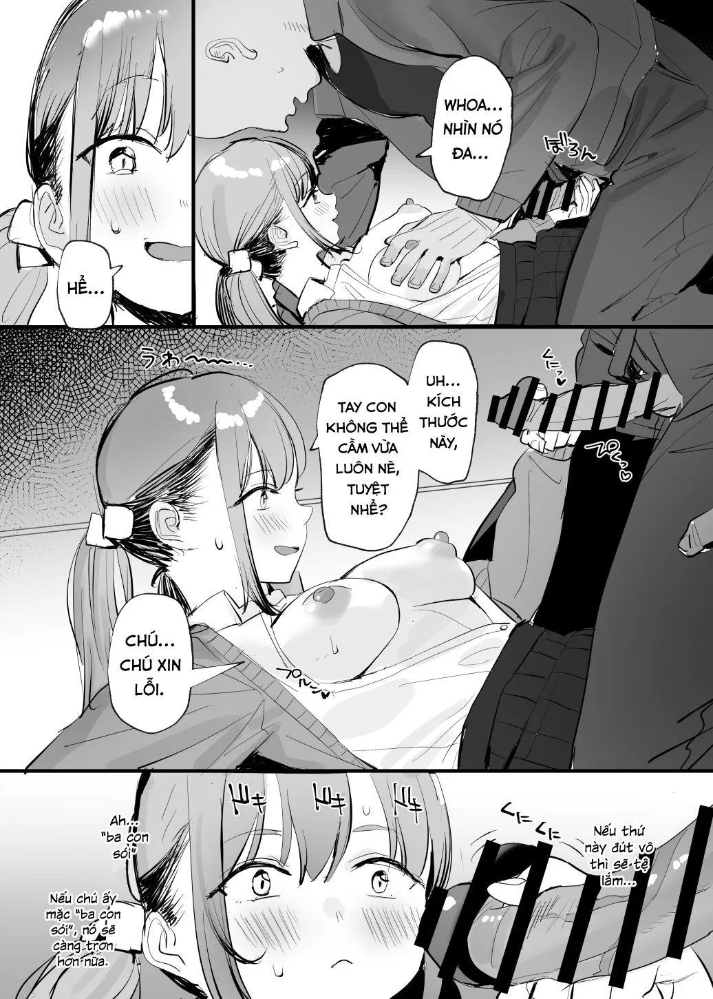 HentaiVN.net - Ảnh 4 - Bố đường [Sugar Daddy Girl Manga ; Papakatsu Joshi-chan Manga] - Oneshot