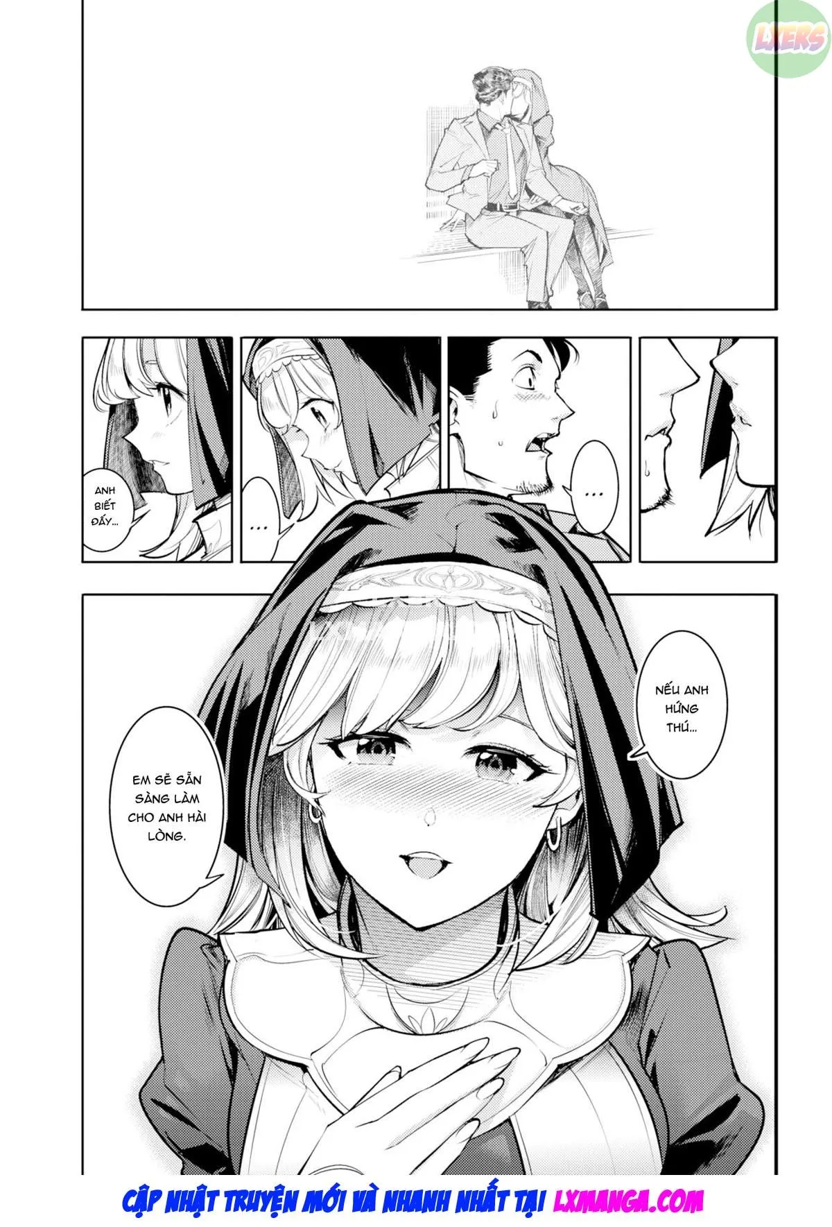 HentaiVN.net - Ảnh 10 - Amai Zangeshitsu - Oneshot
