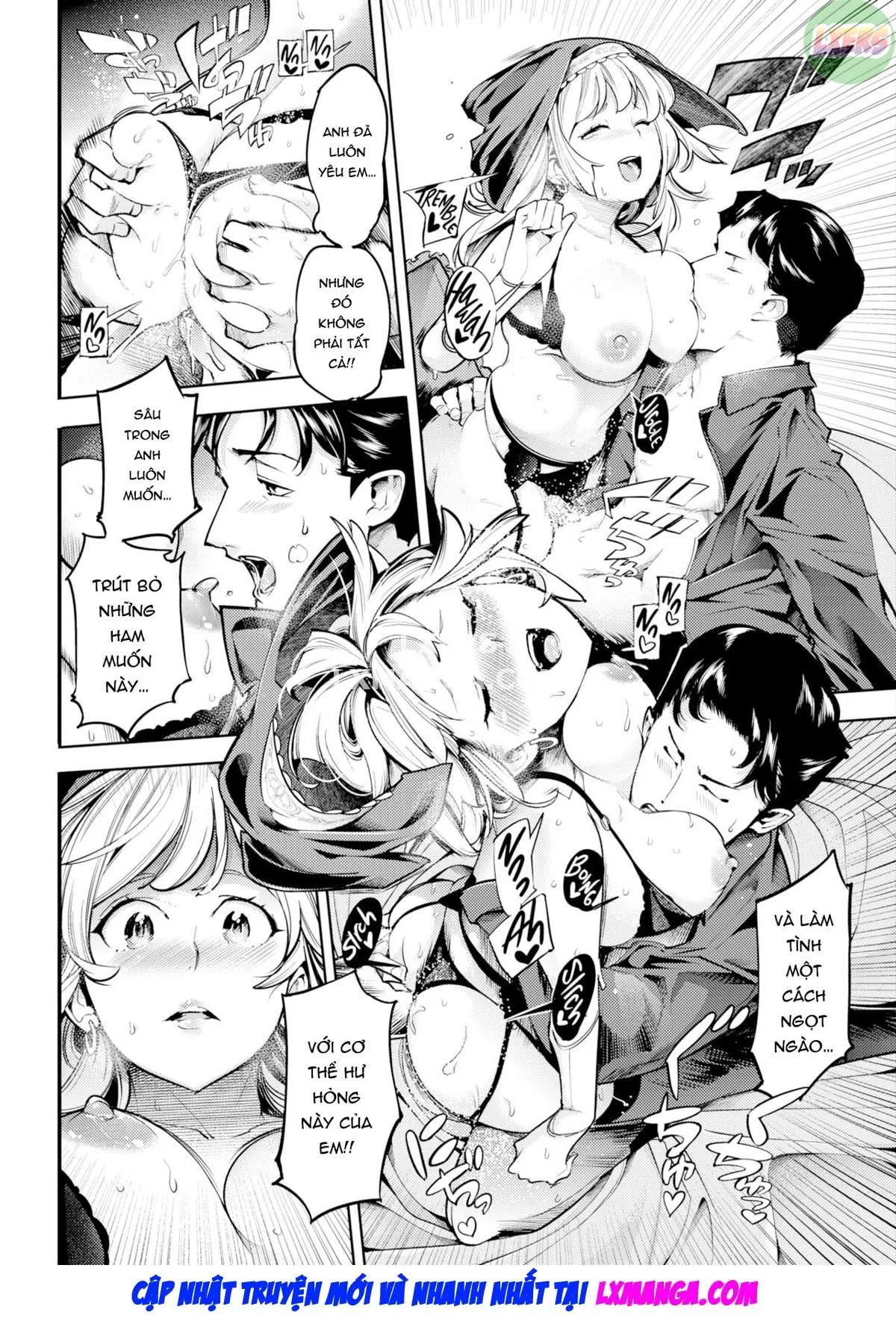 HentaiVN.net - Ảnh 29 - Amai Zangeshitsu - Oneshot