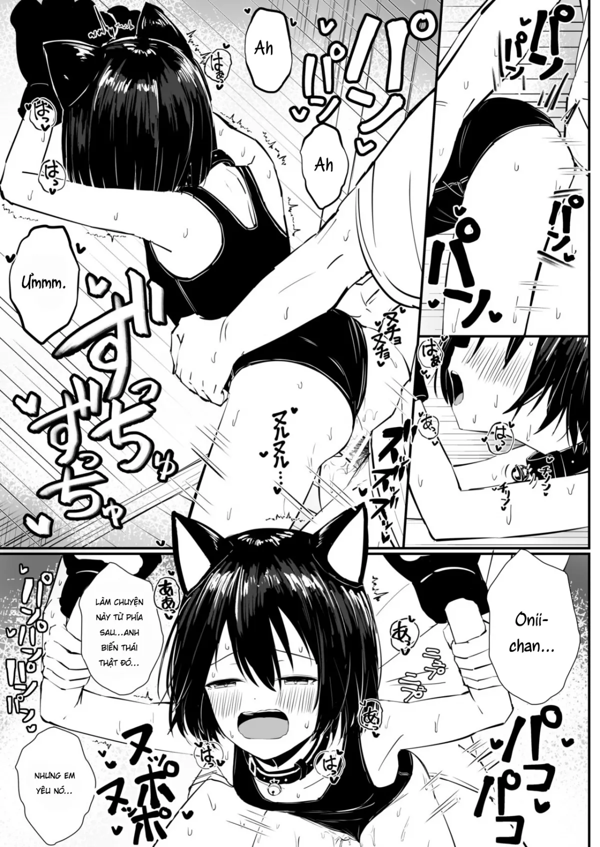 HentaiVN.net - Ảnh 18 - Sweet Flirty Lovey Sex with your VERY Intimate Little Sister 2 - Oneshot