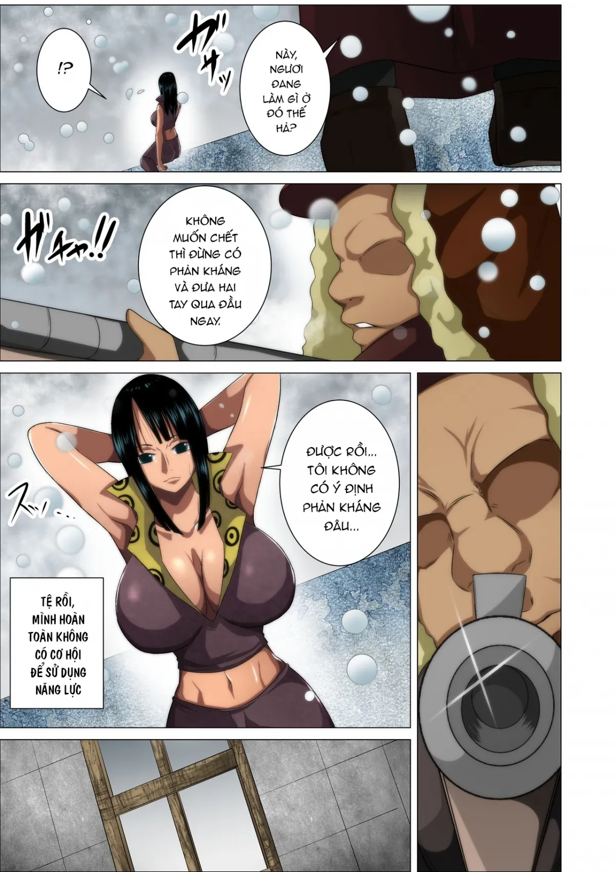 HentaiVN.net - Ảnh 4 - Torawareta Bakunyuu Kaizoku no Matsuro - Oneshot