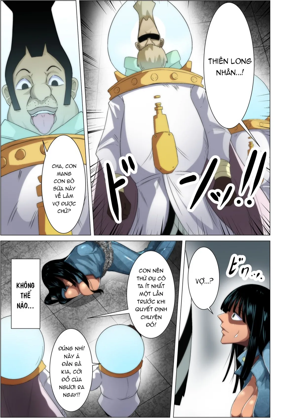 HentaiVN.net - Ảnh 6 - Torawareta Bakunyuu Kaizoku no Matsuro - Oneshot