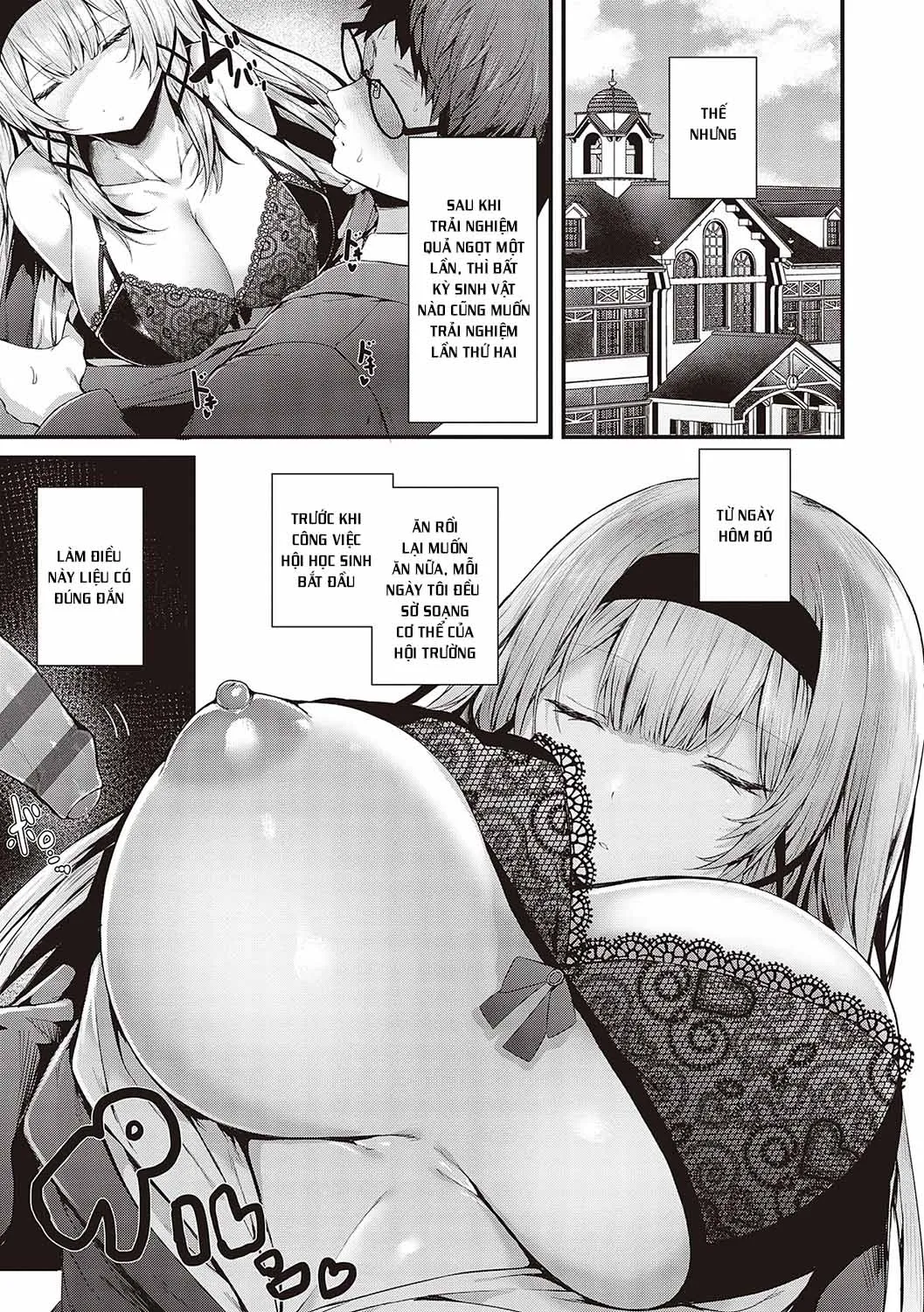 HentaiVN.net - Ảnh 10 - Hội trưởng hớ hênh - Chap 1