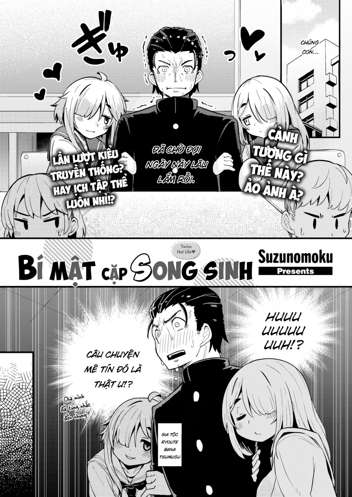 HentaiVN.net - Ảnh 3 - Bí mật cặp song sinh - Chap 1