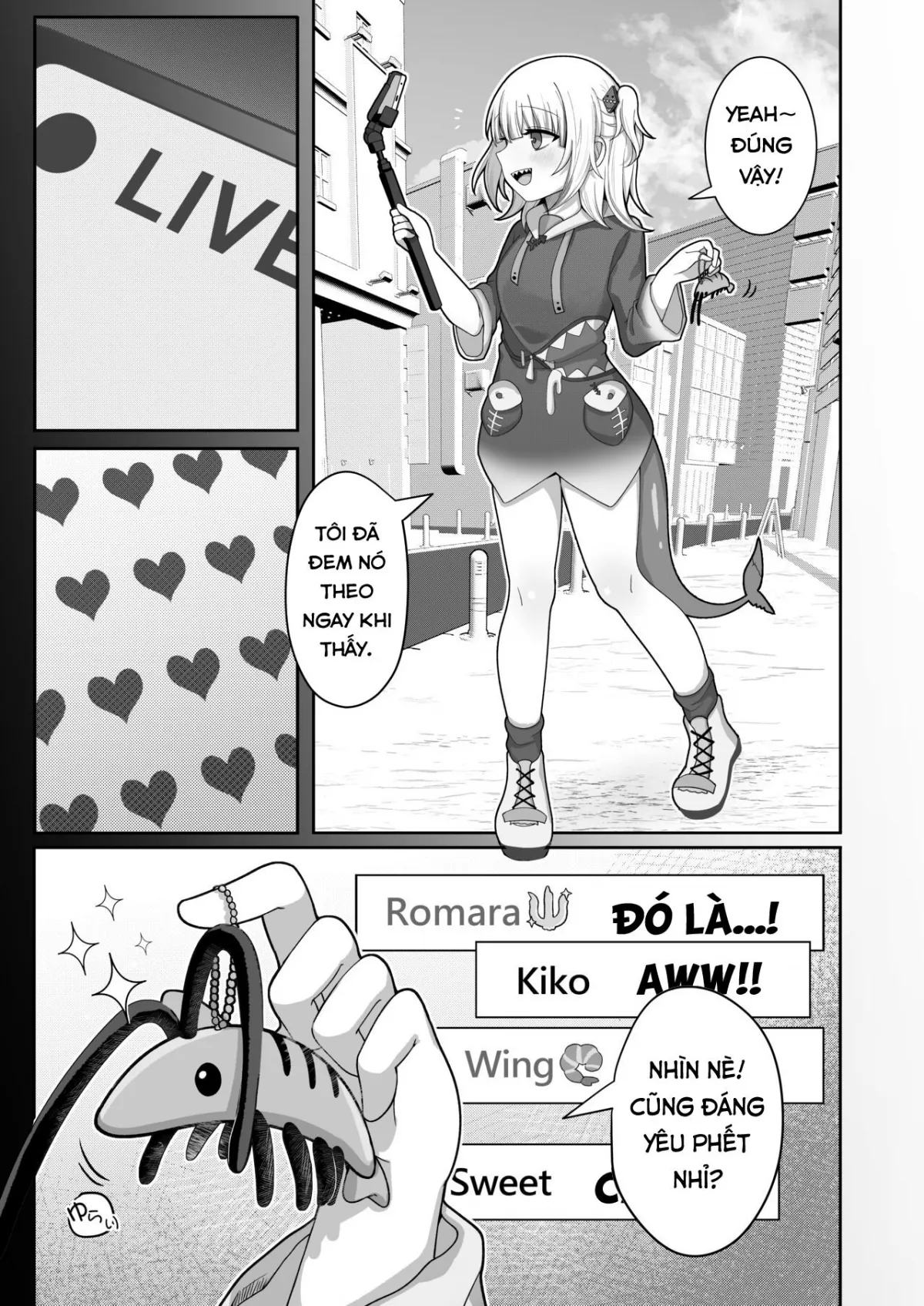 HentaiVN.net - Ảnh 4 - Gura no Haishin Jiko - Oneshot